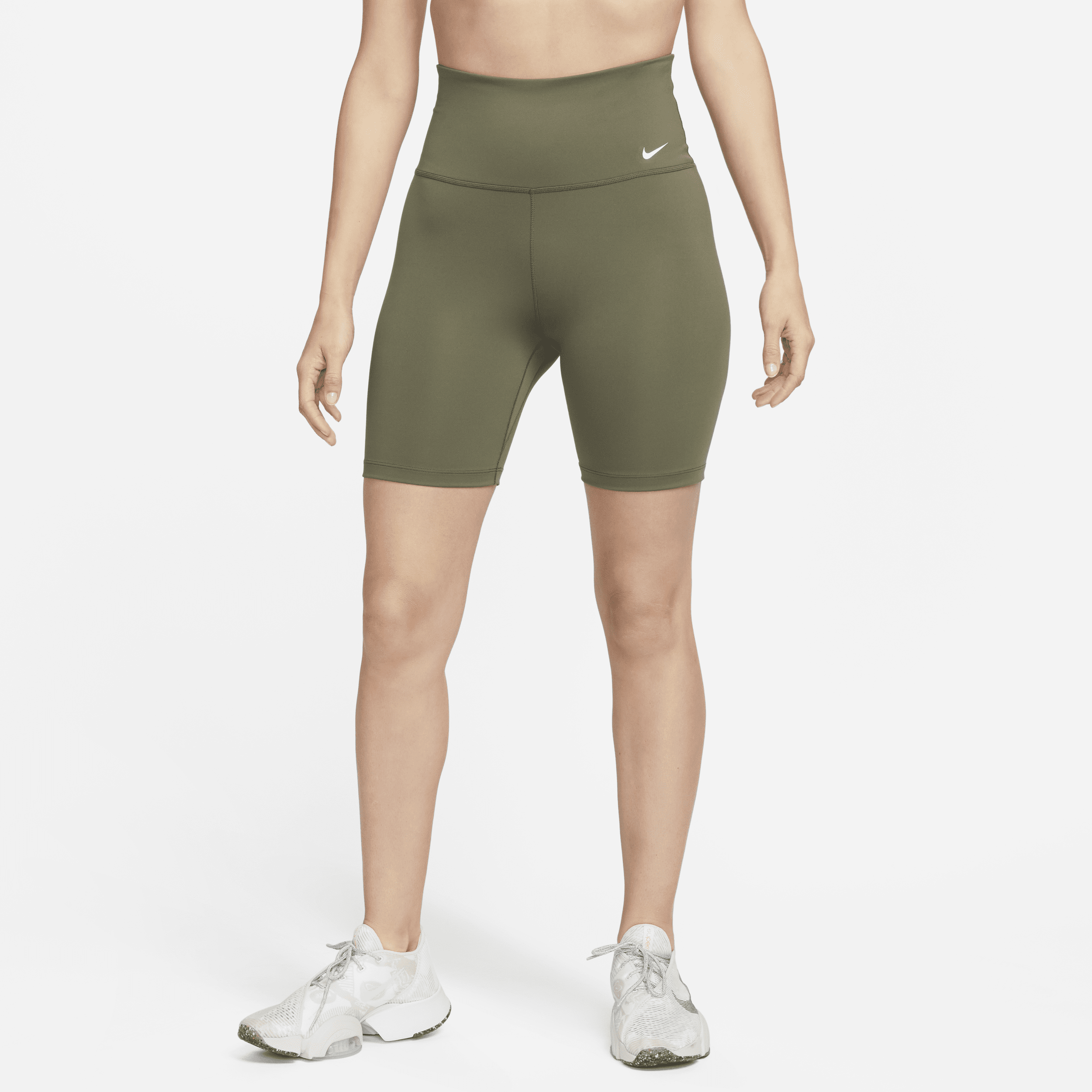 Nike Women's Dri-fit One High-waisted 7" Biker Shorts In Green