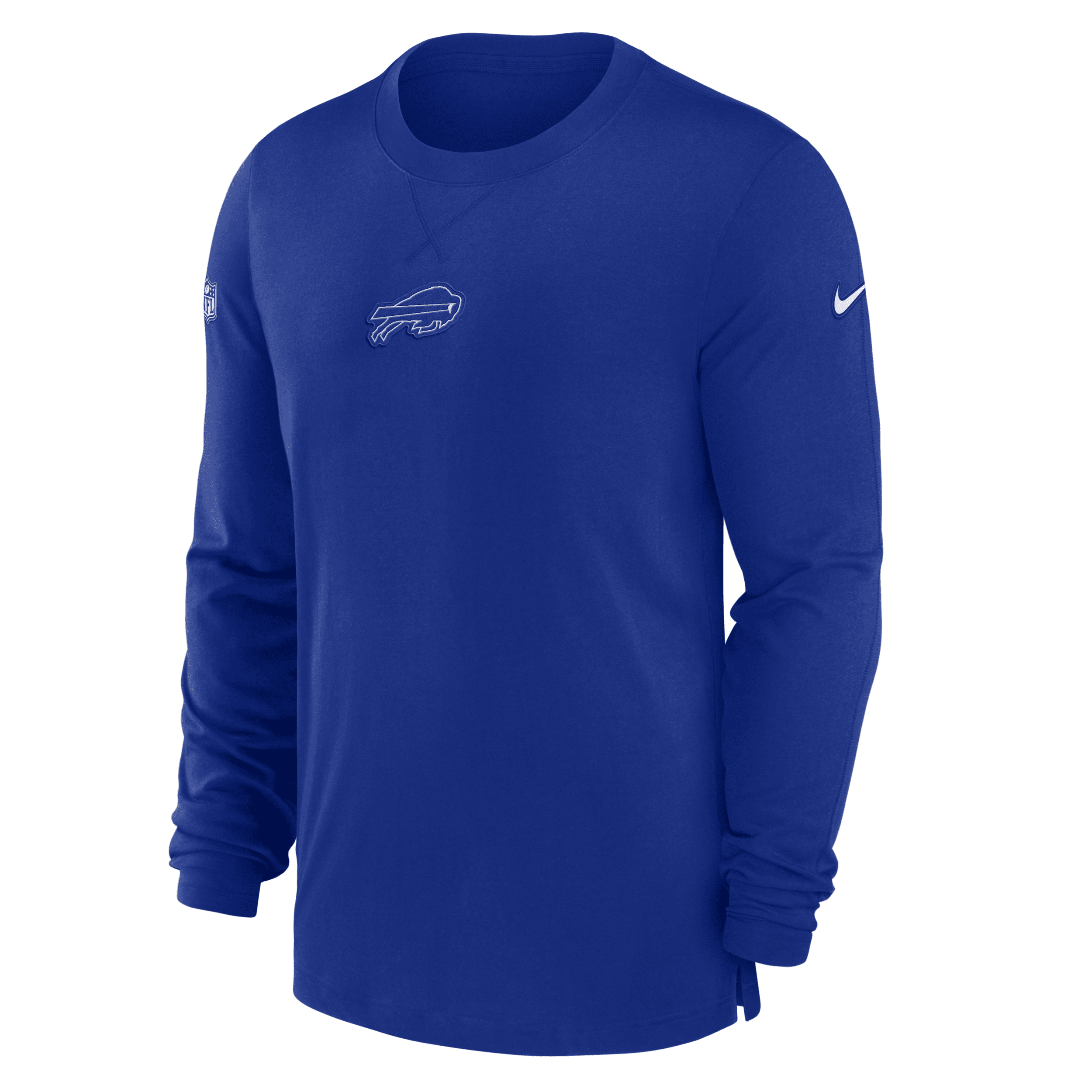 Shop Nike Buffalo Bills Sideline Menâs  Men's Dri-fit Nfl Long-sleeve Top In Blue