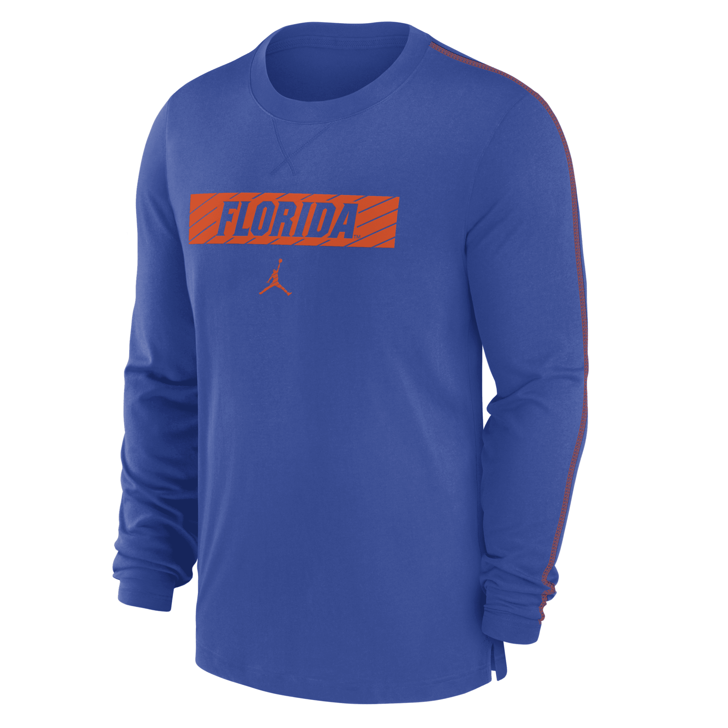 Jordan Men's Florida Gators Sideline Player  Dri-fit College T-shirt In Blue