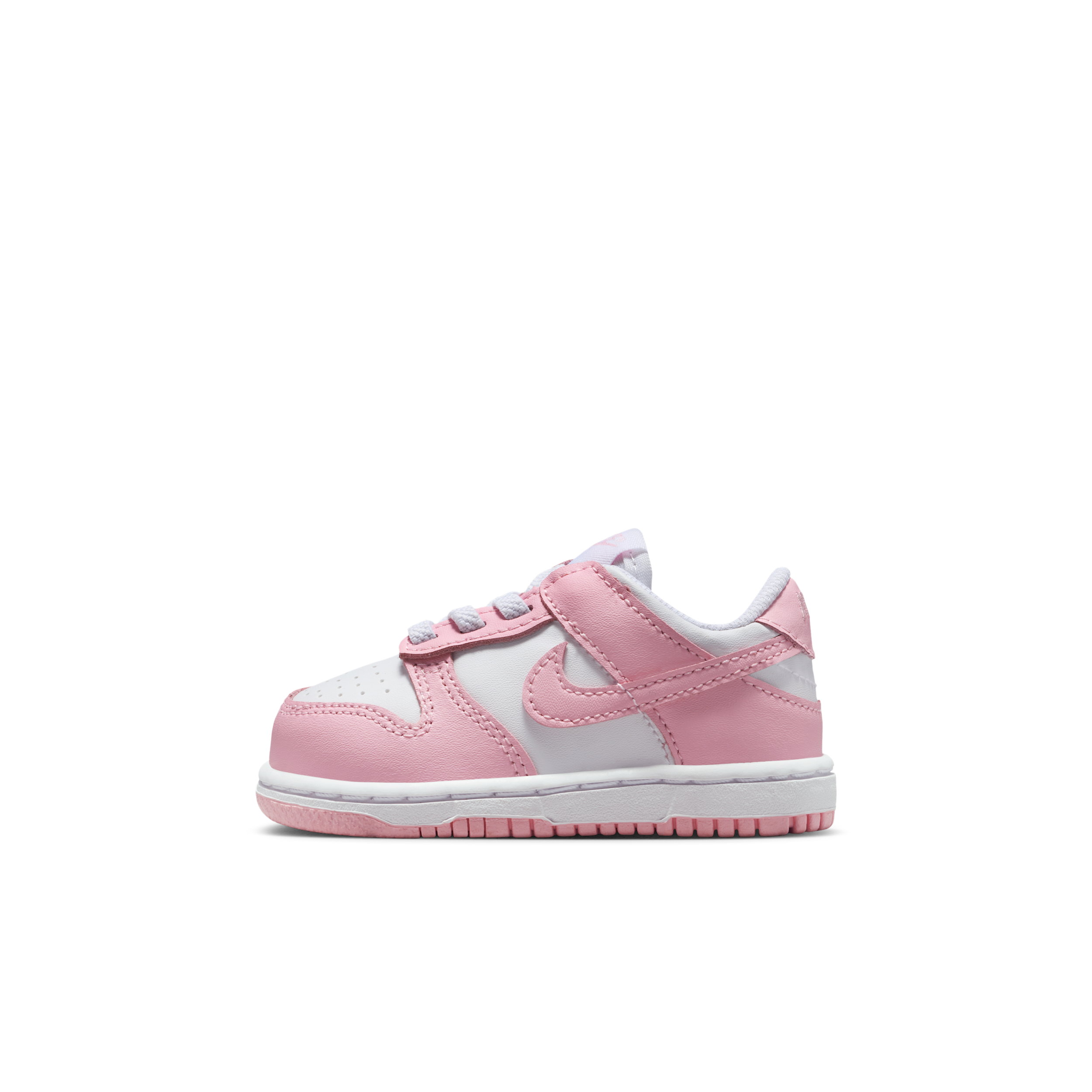 Nike Dunk Low Baby/Toddler Shoes in White | FB9107-125