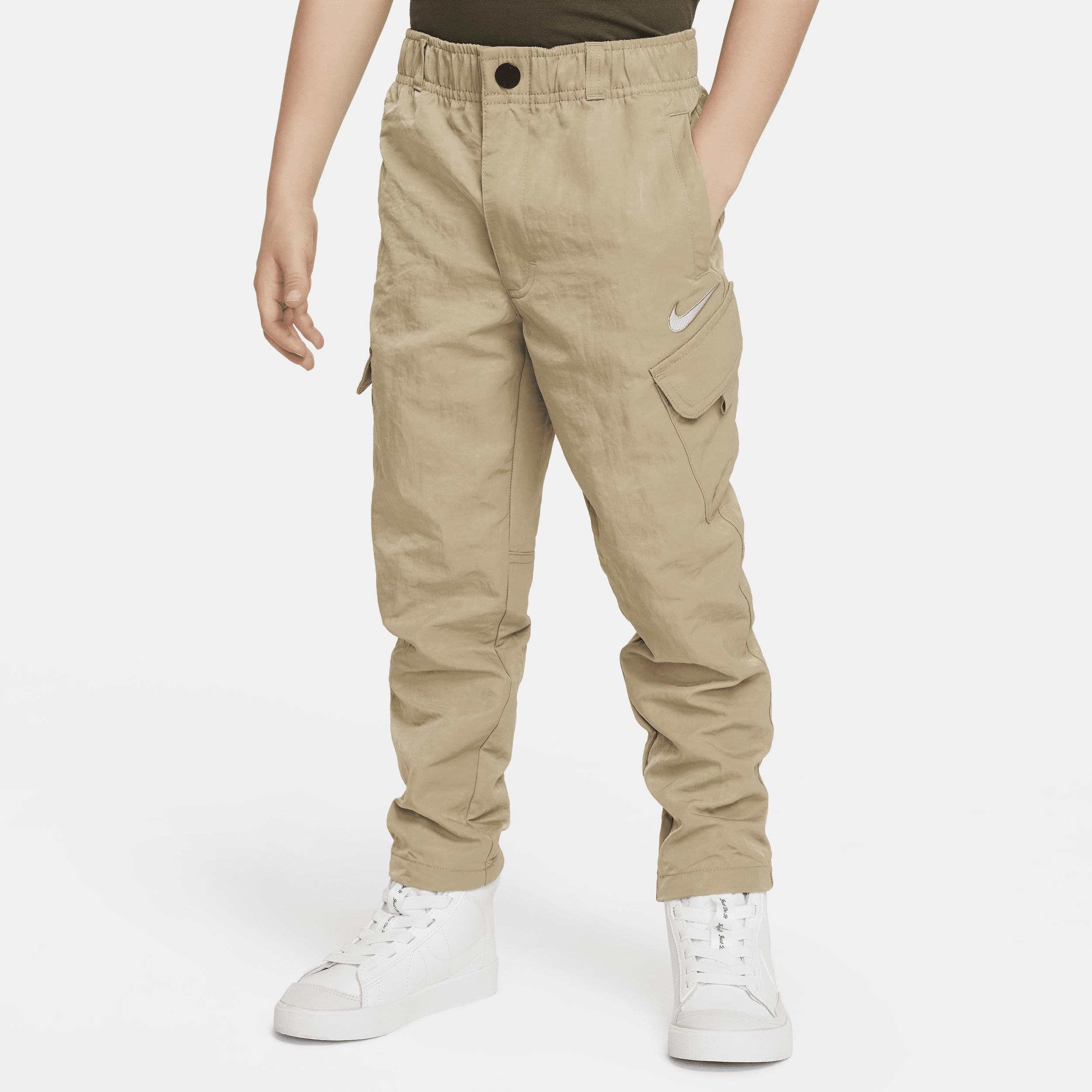 Nike Little Kids' Cargo Pants In Brown