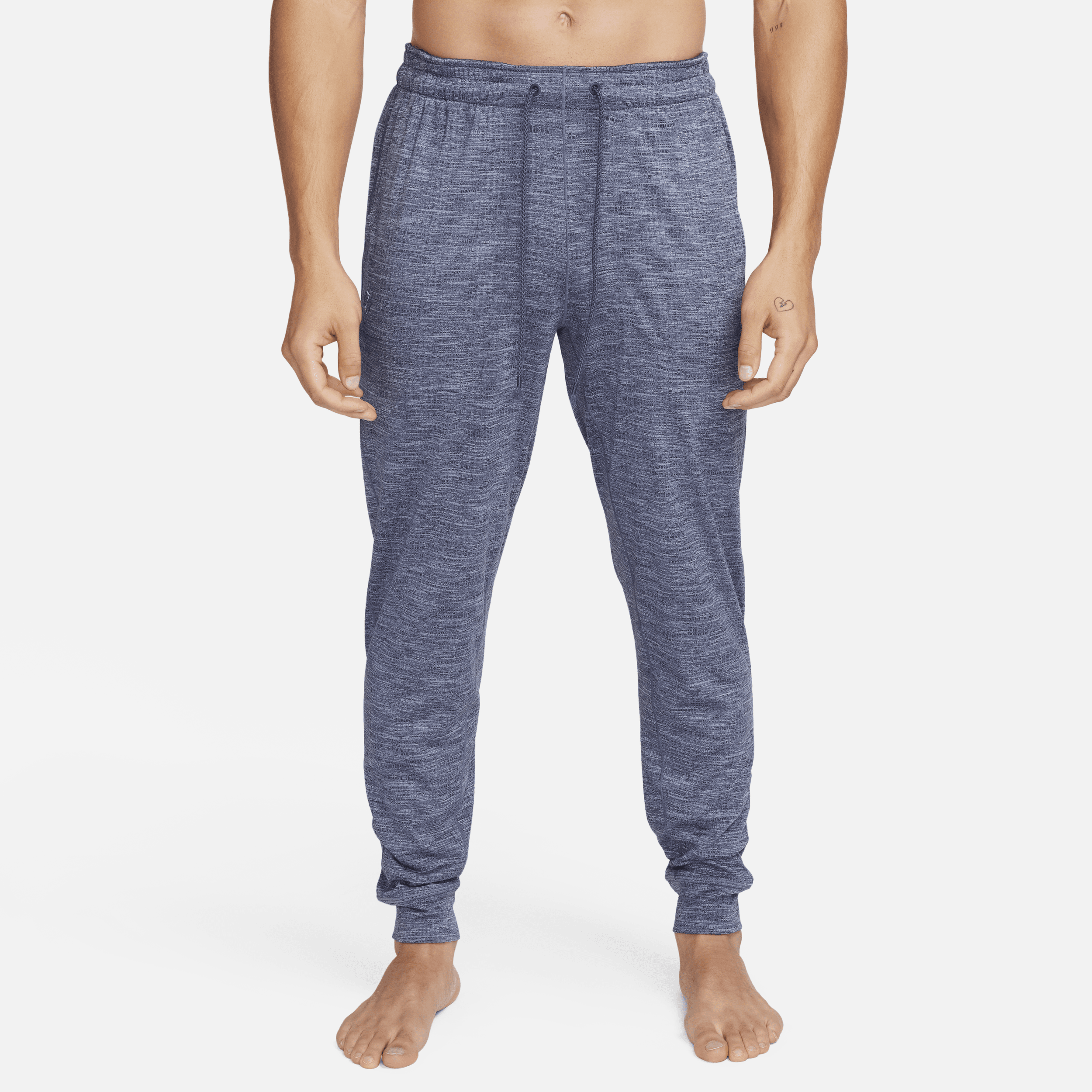 Shop Nike Men's  Yoga Dri-fit Jogger Pants In Blue