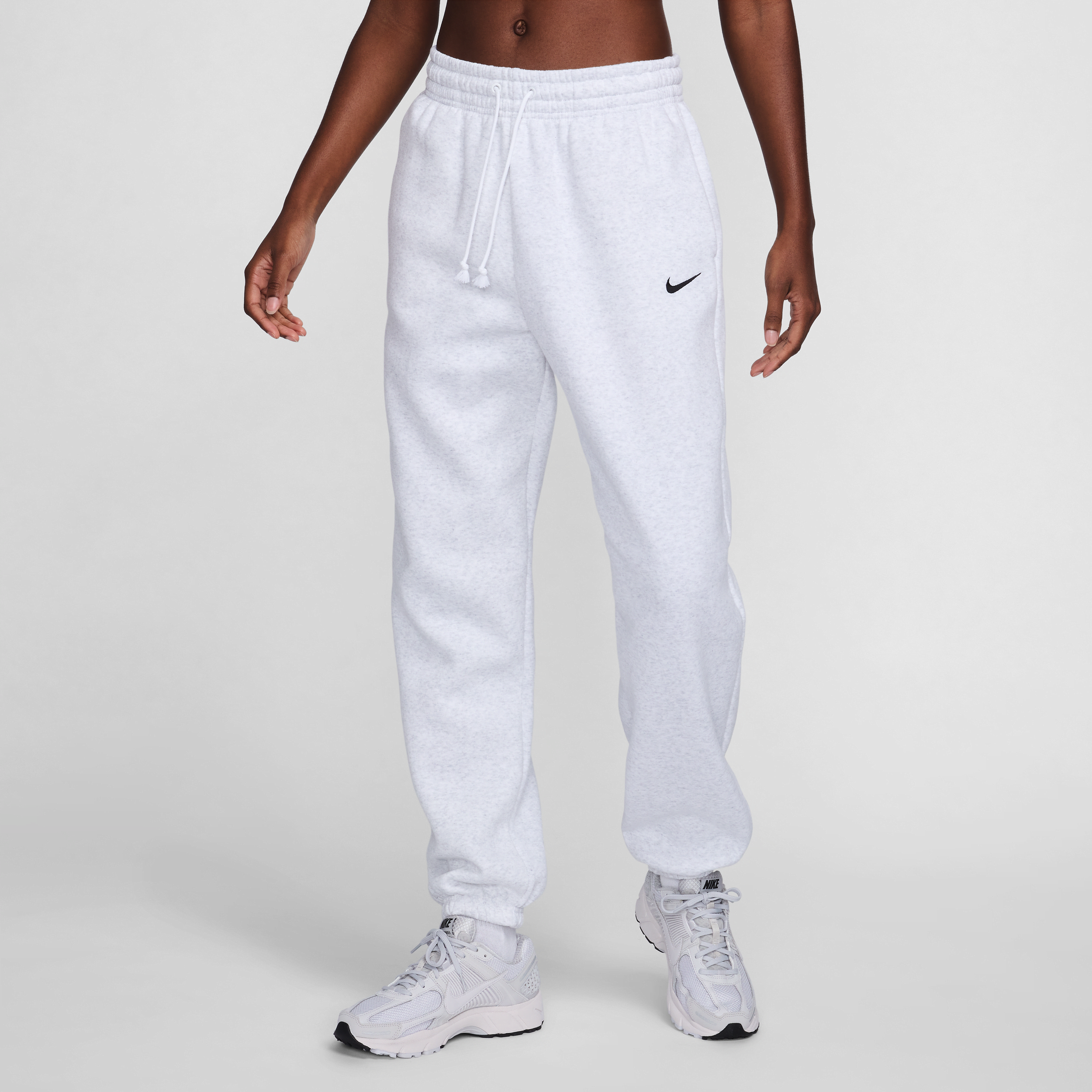 Shop Nike Women's  Sportswear Phoenix Fleece High-waisted Oversized Sweatpants In Brown
