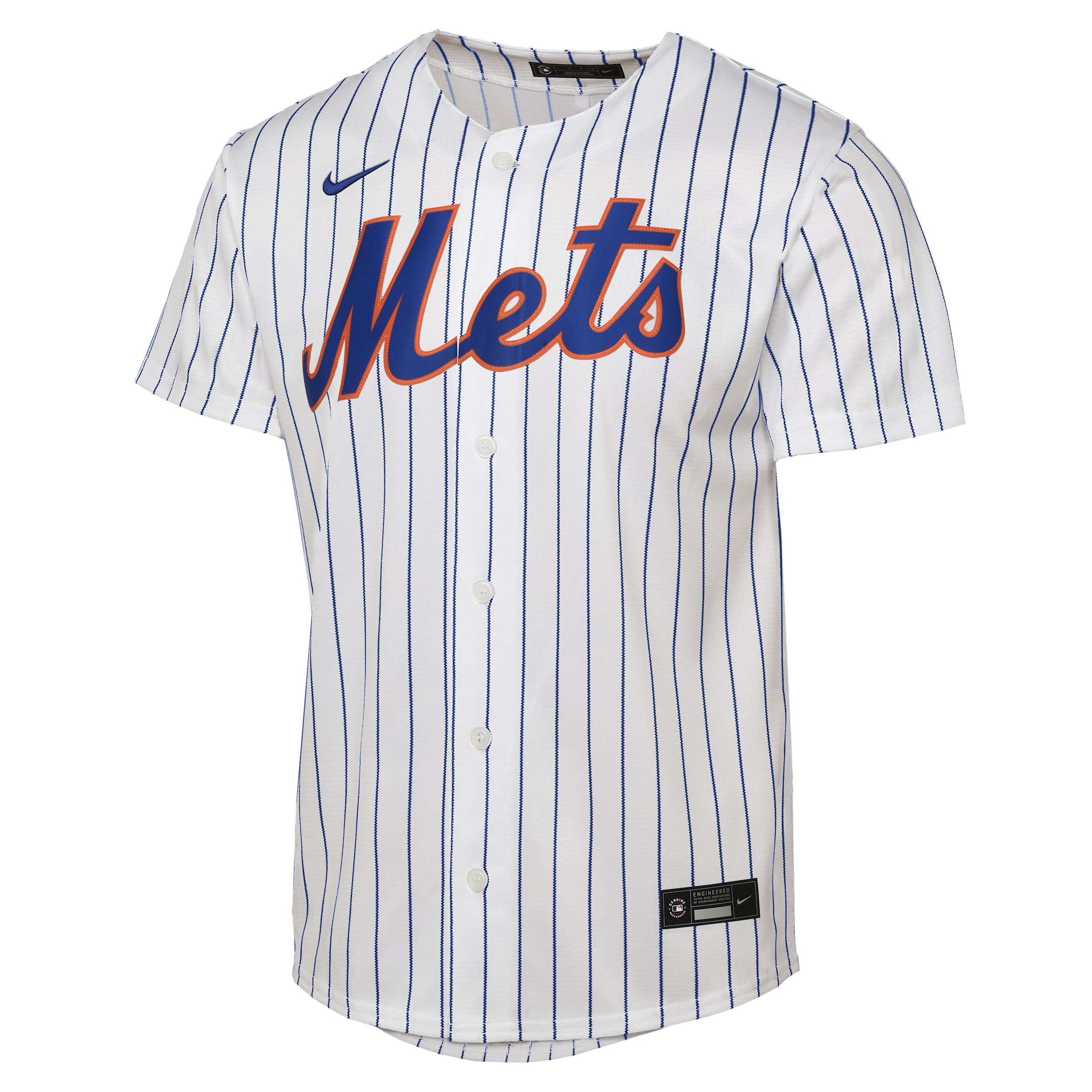 Juan Soto New York Mets Baseline Big Kids' Nike MLB Home Replica Jersey in White | B7BHMP00NYMJS-B10