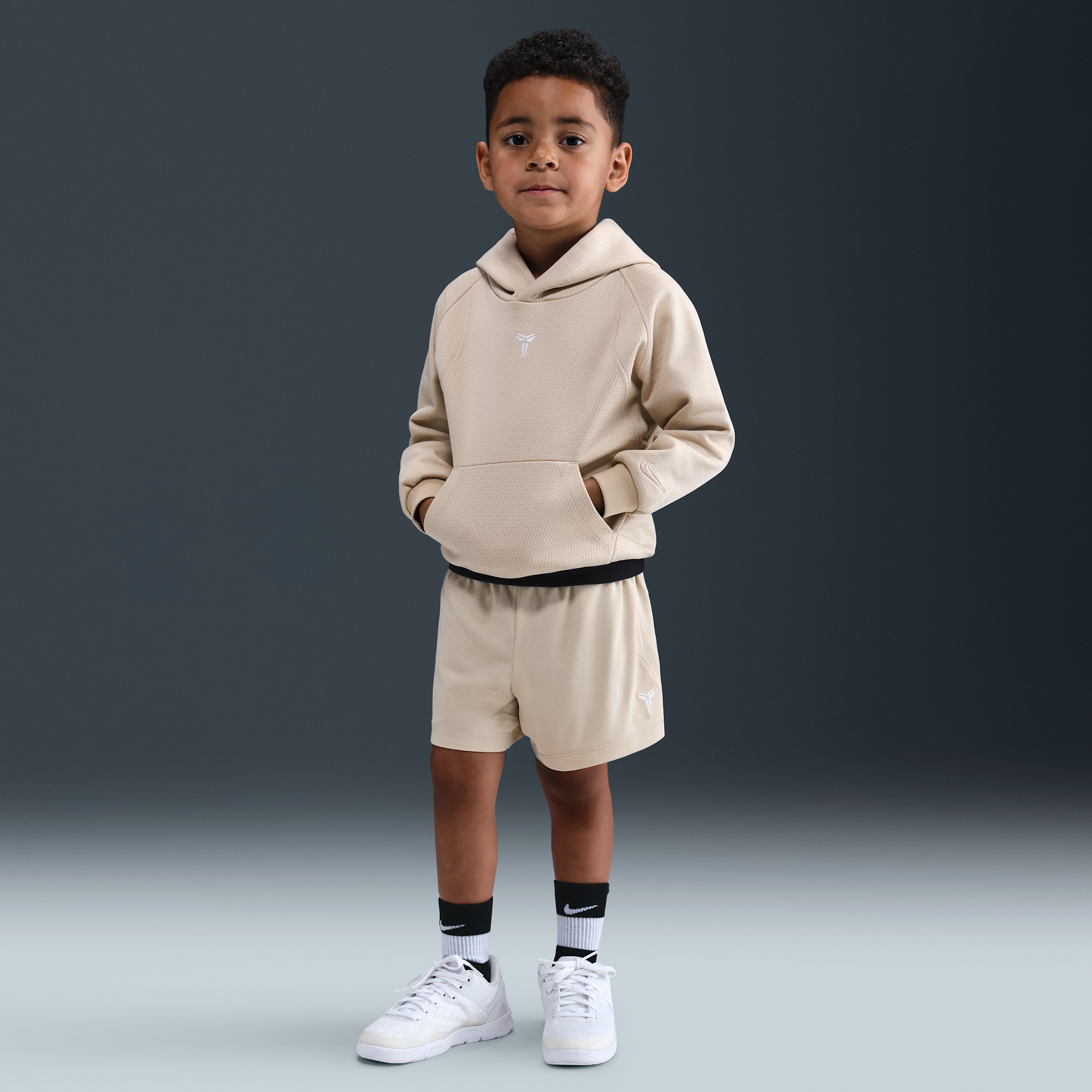 Nike Dri-fit Kobe Bryant Toddler Shorts In Neutral