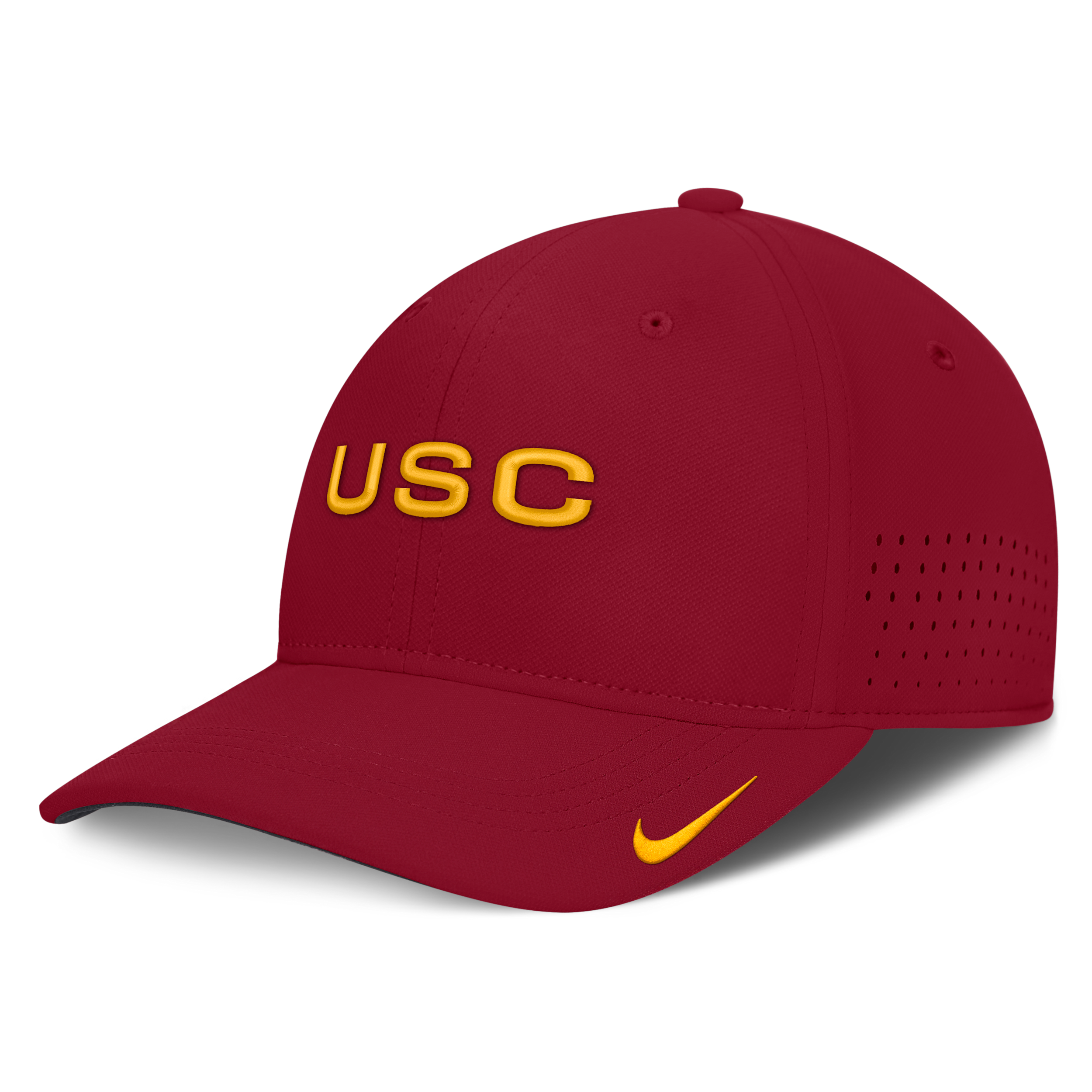 USC Sideline Club Gameday Nike Men's Dri-FIT College Hat in Red | NC5369WSCJ-N24