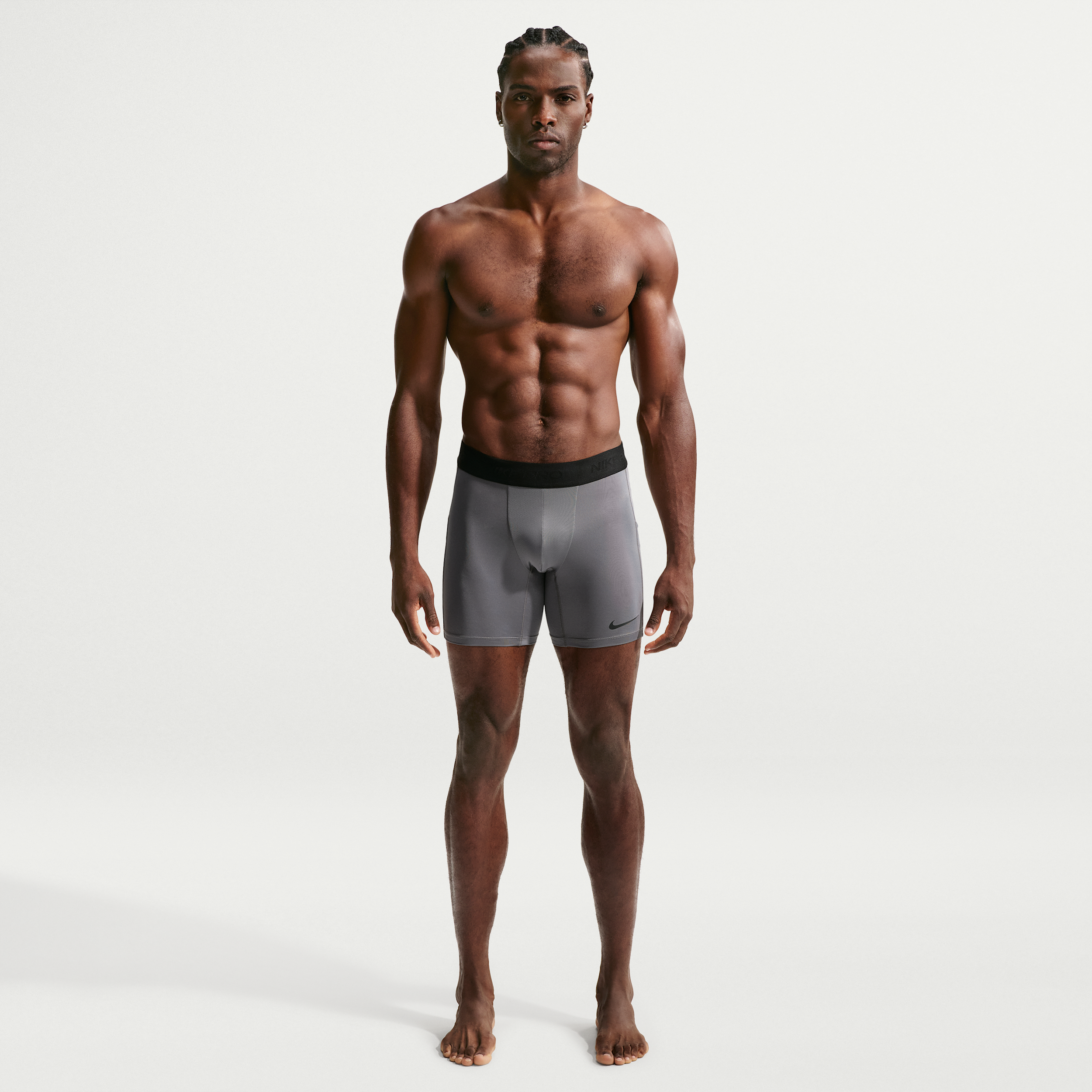Men's Nike Pro Dri-FIT Fitness Shorts in Grey | FB7958-084