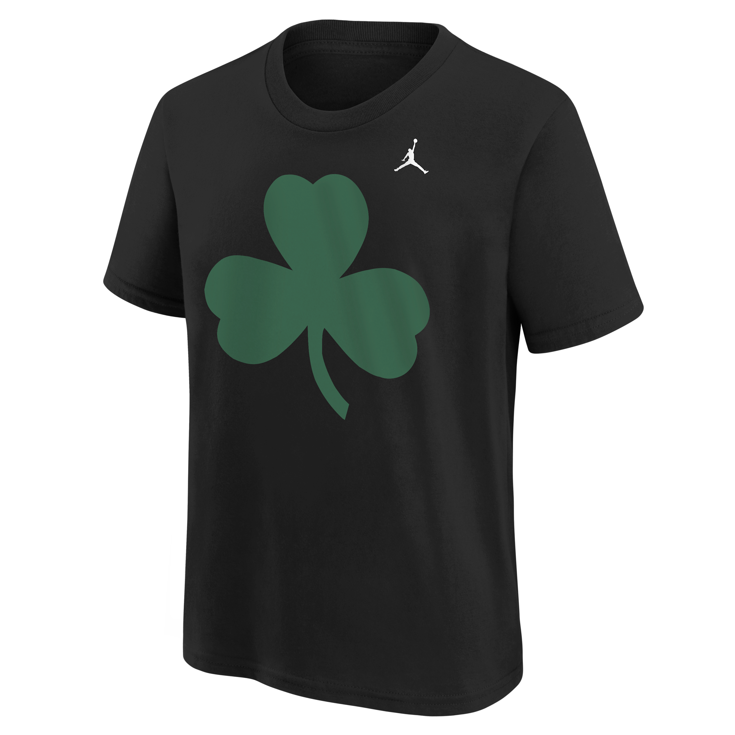 Boston Celtics Essential Big Kids' Jordan Statement T-Shirt in Black | Y2B7NBRJCEL-NAW