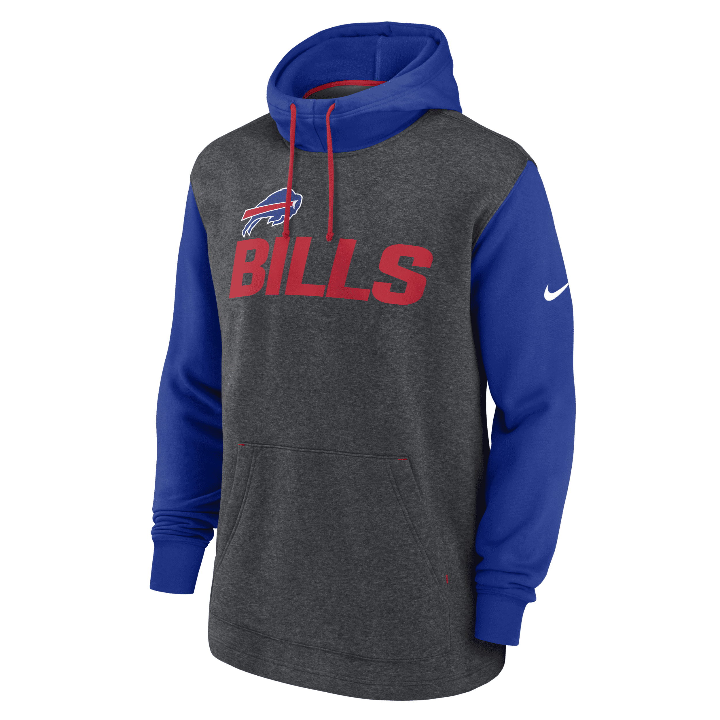 Nike Men's Buffalo Bills Mafia Surrey Grey Hoodie