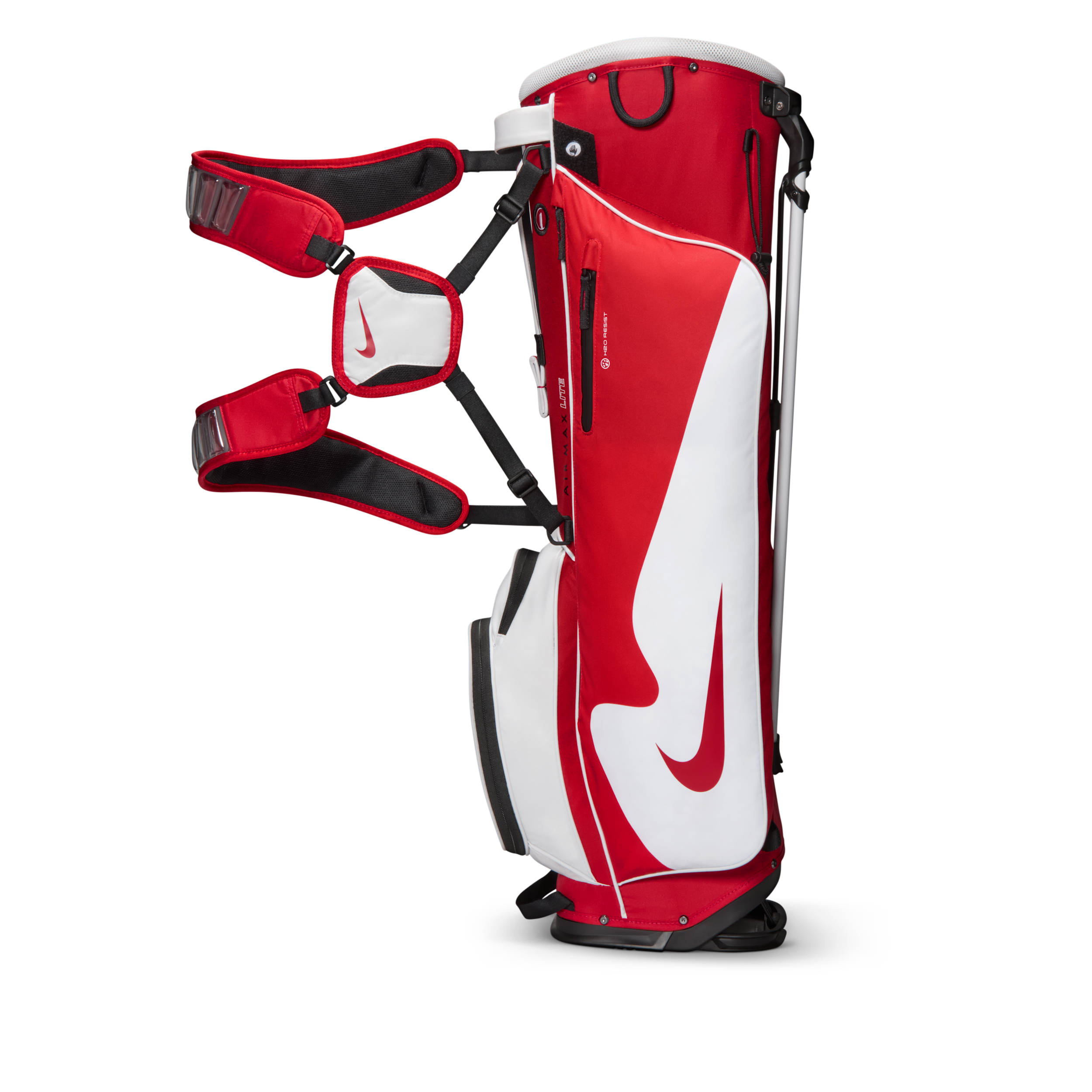 Nike Unisex Air Max Lite Golf Bag In Red