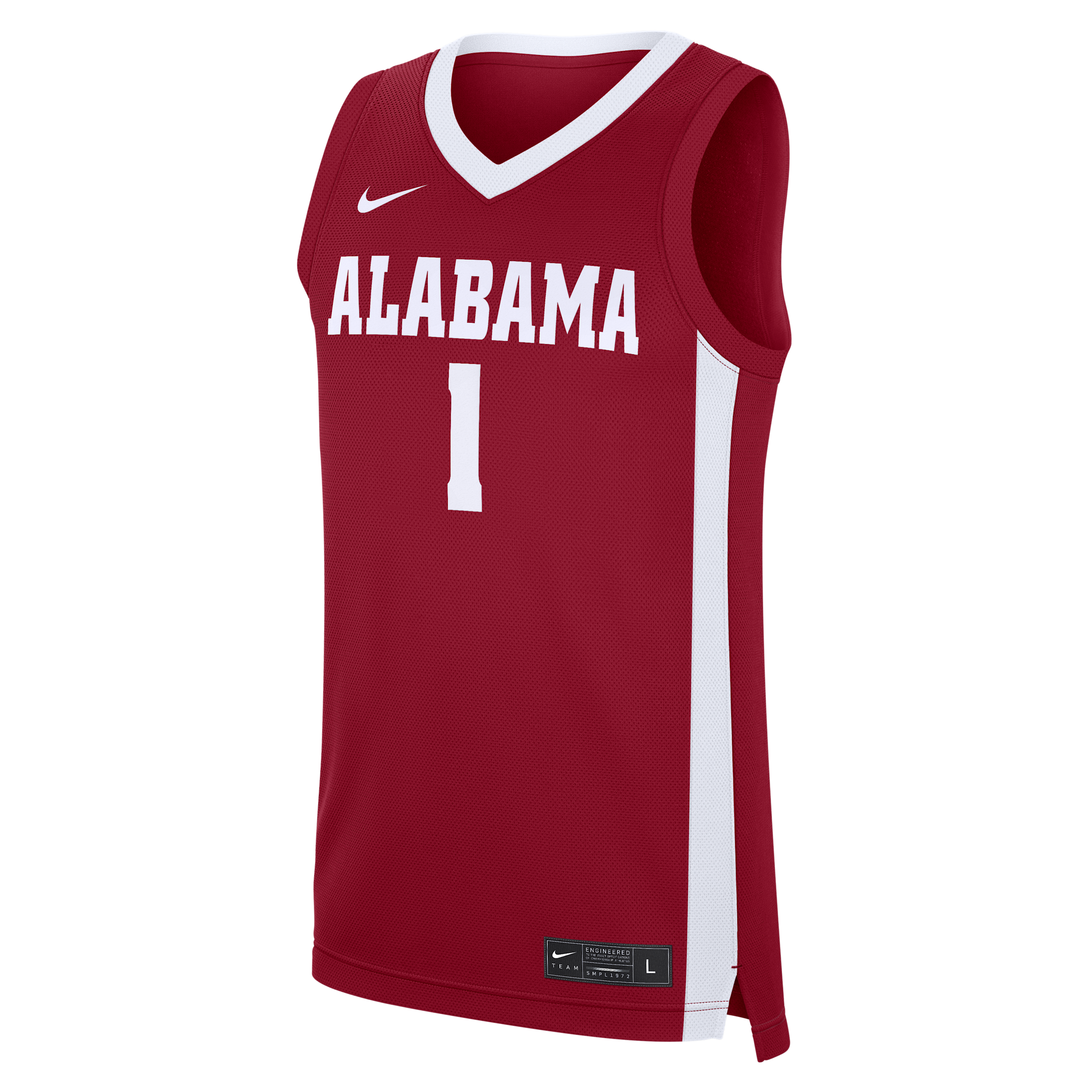 Alabama Crimson Tide Replica Nike Men's College Basketball Jersey in Red | CLEVGRJNCBJALA-ALA