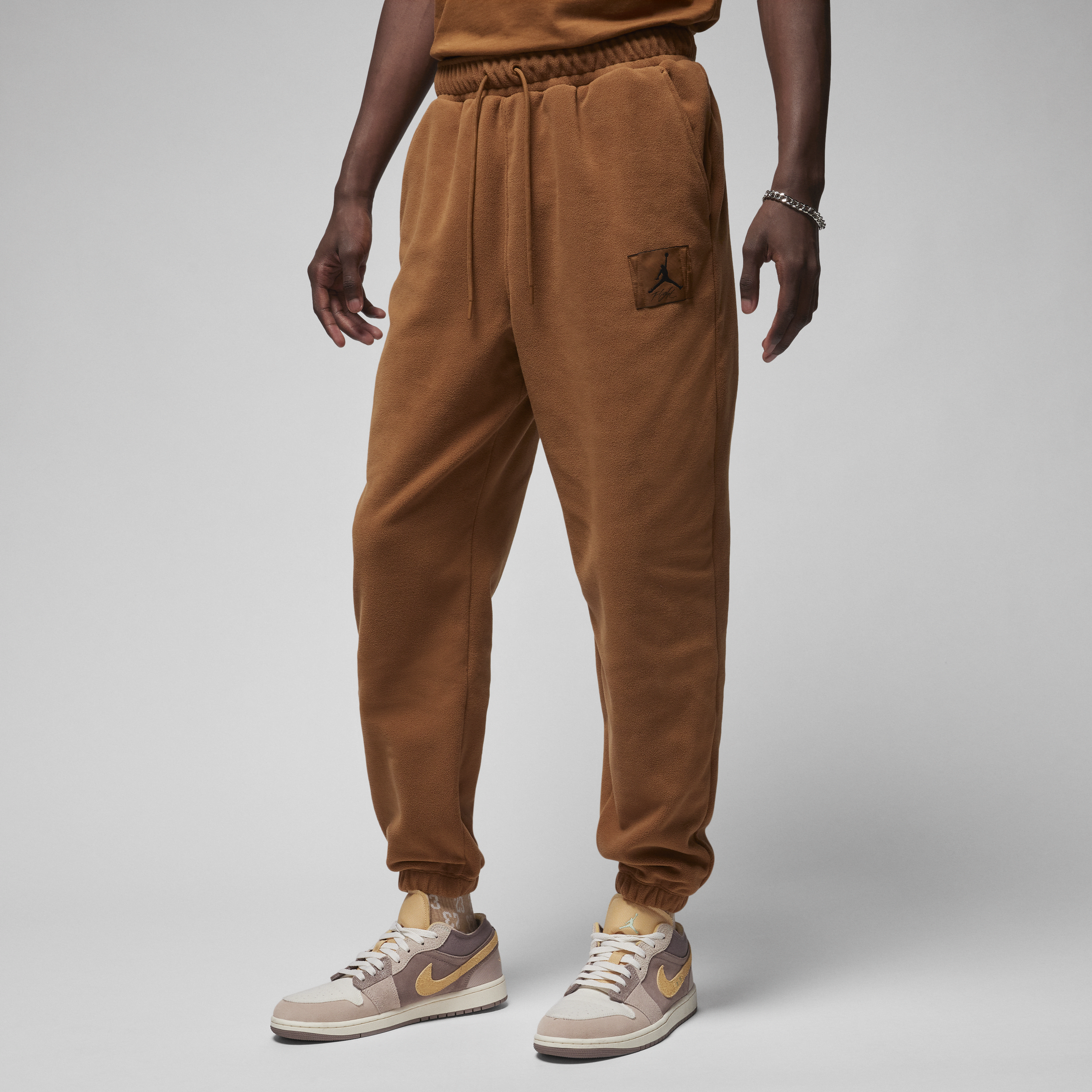 Jordan Men's  Essentials Fleece Winter Pants In Brown