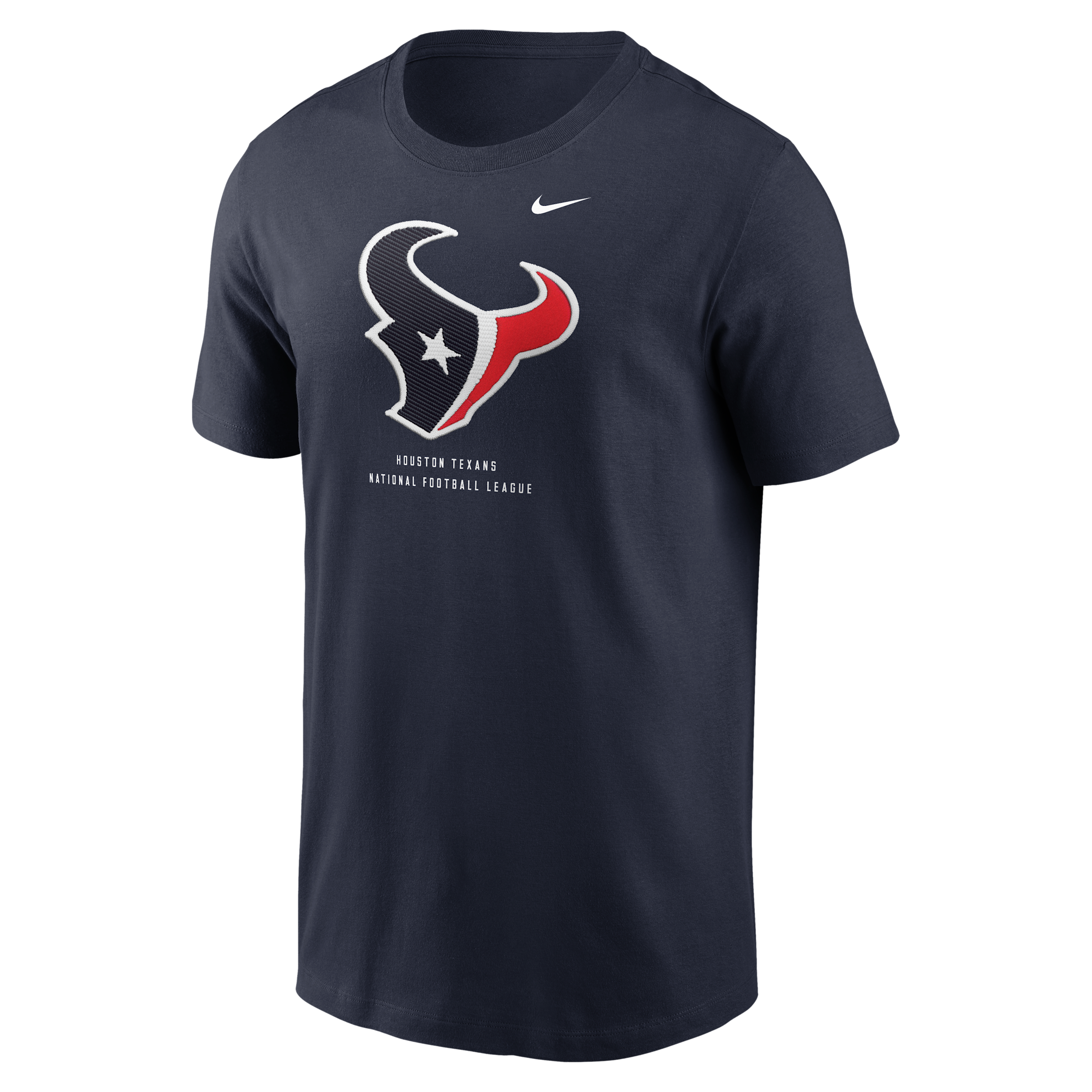 Houston Texans Essential Nike Men's NFL T-Shirt in Blue | N19941L9H-MDV