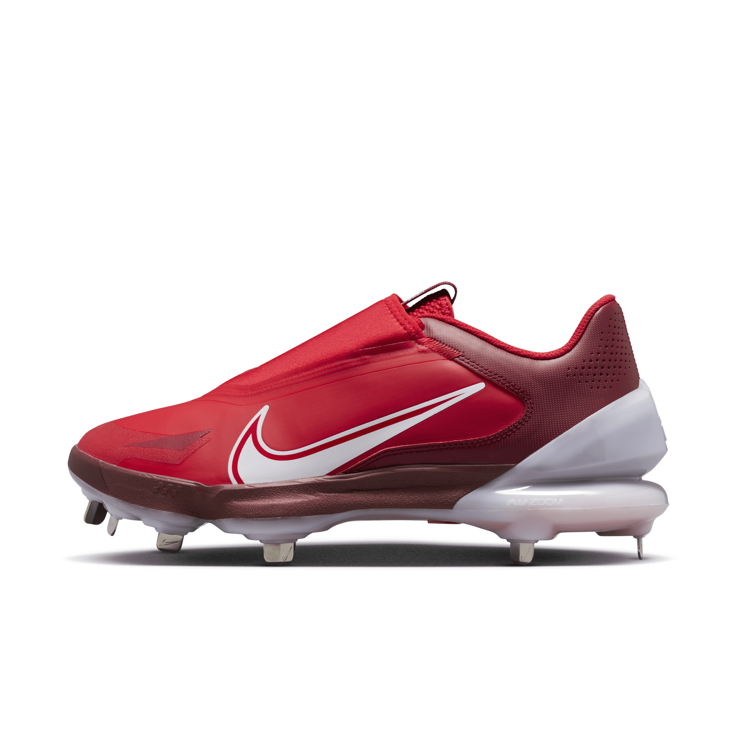 Nike Men's Force Zoom Trout 8 Elite Baseball Cleats in Red