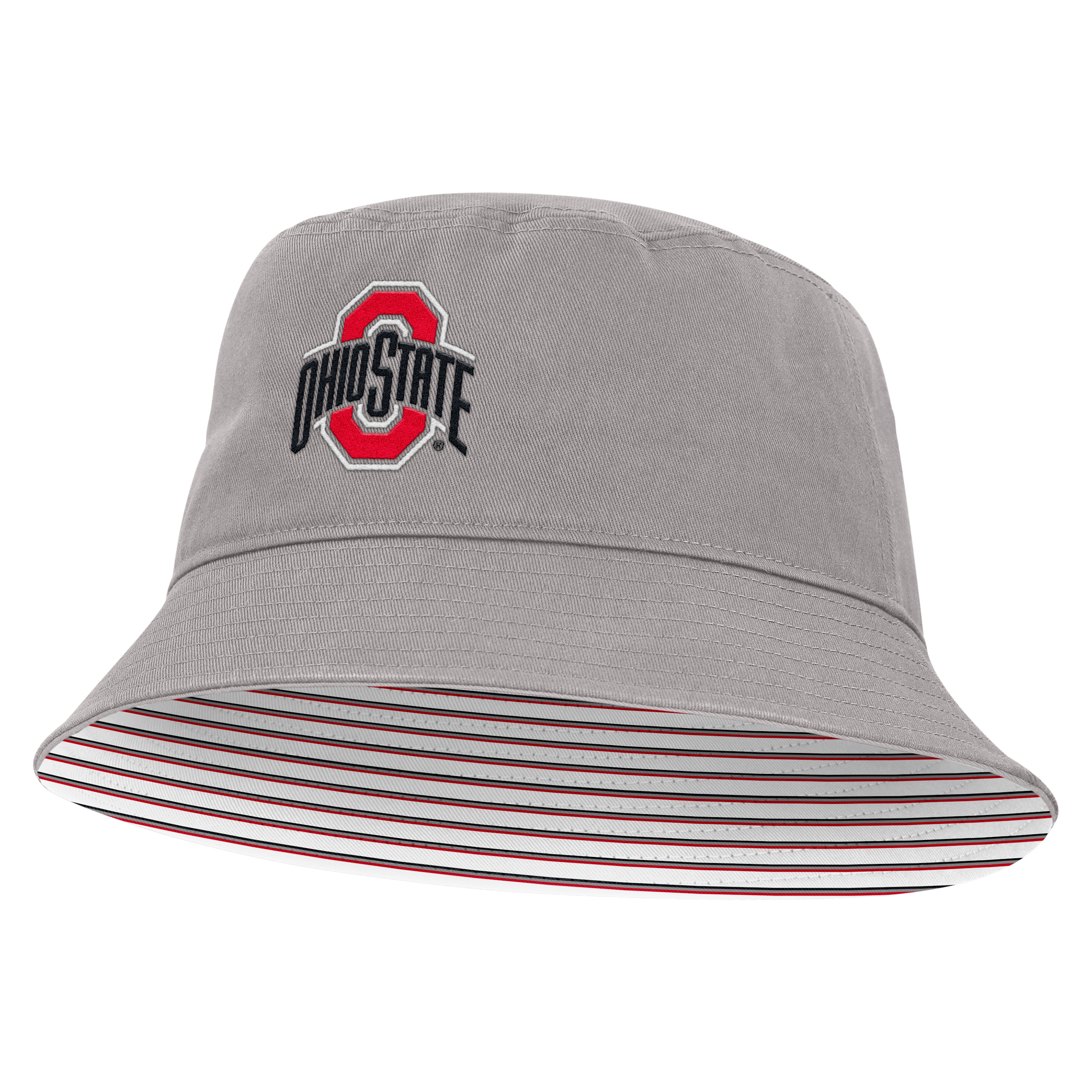 Ohio State Primetime Apex Nike Unisex College Bucket Hat in Grey | NC1509TOH-XU8