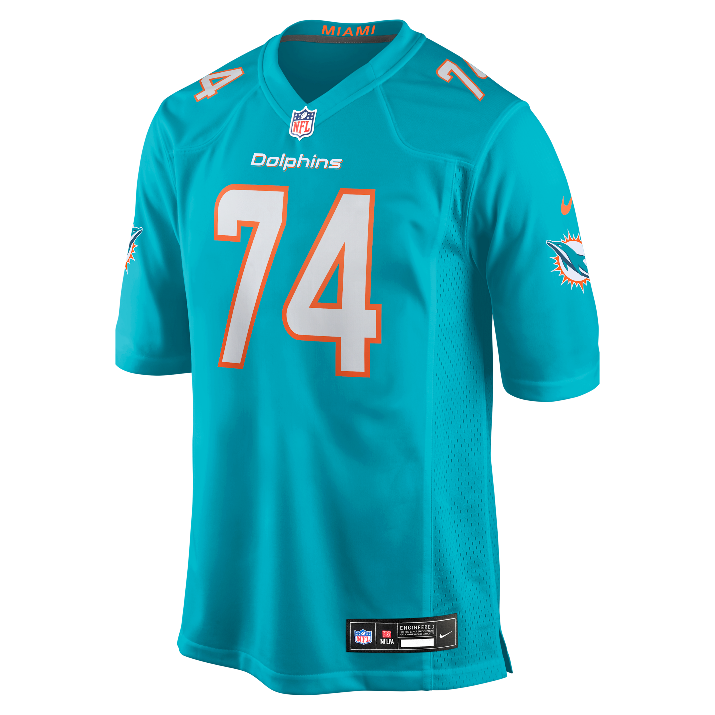 Kadyn Proctor Miami Dolphins Nike Men's NFL Game Jersey in Blue | 67NMMDGH9PF-Q8F