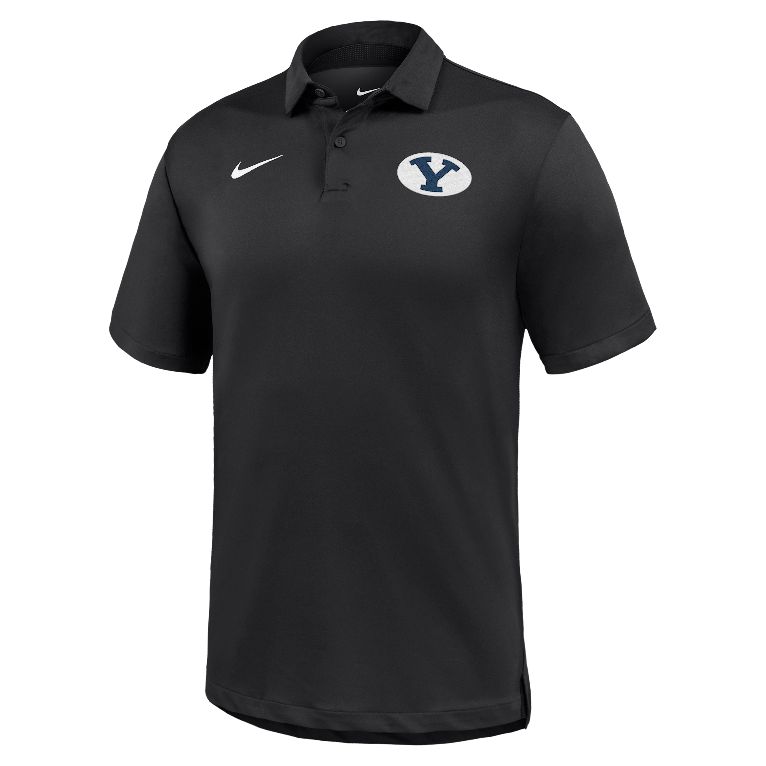 BYU Tour Nike Men's Dri-FIT College Polo in Black | IV9649-010