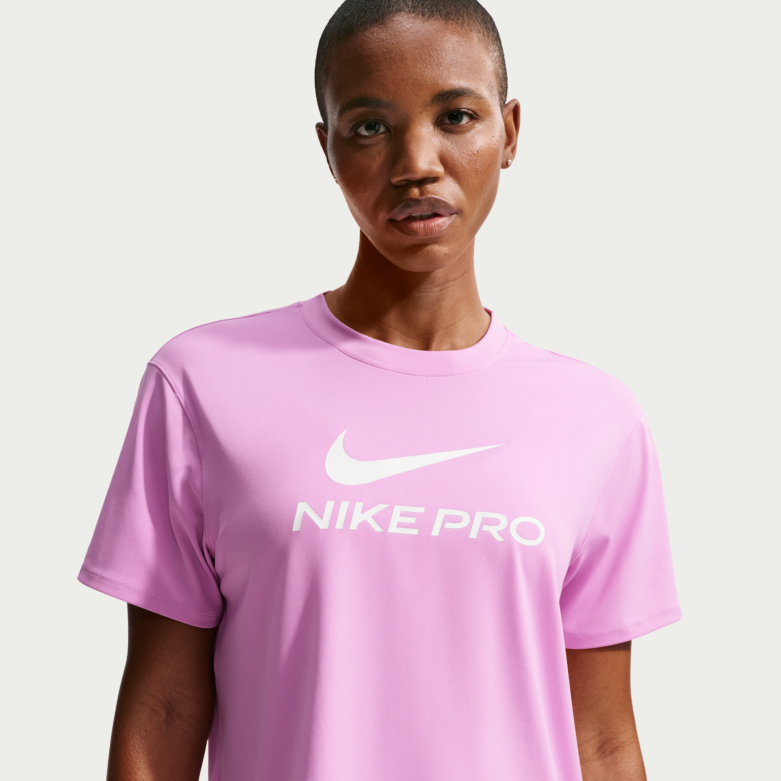 Women's Nike Pro Loose T-Shirt in Purple | IQ0820-503