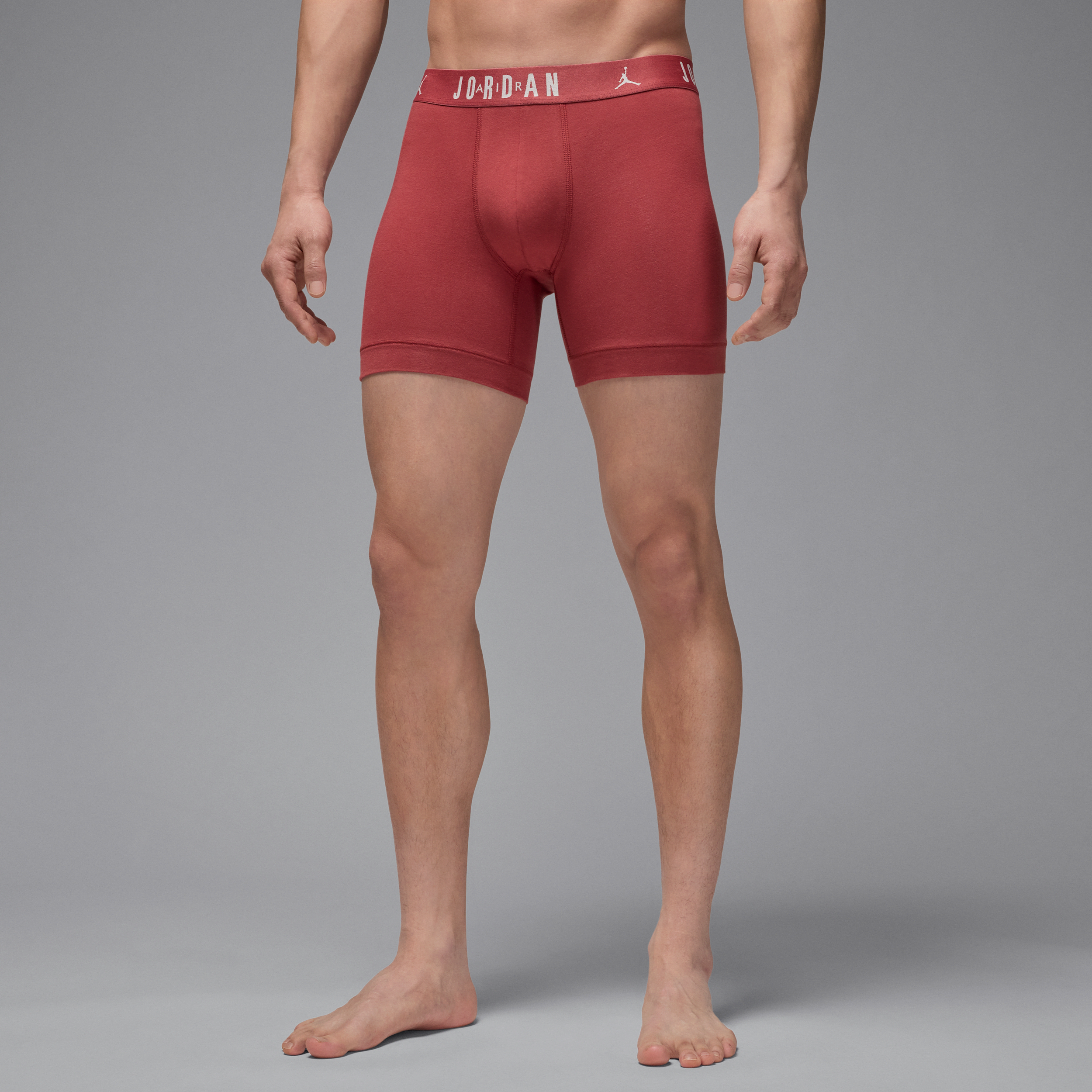 JORDAN MEN'S FLIGHT COTTON CORE BOXER BRIEFS (3-PACK) 1015782576