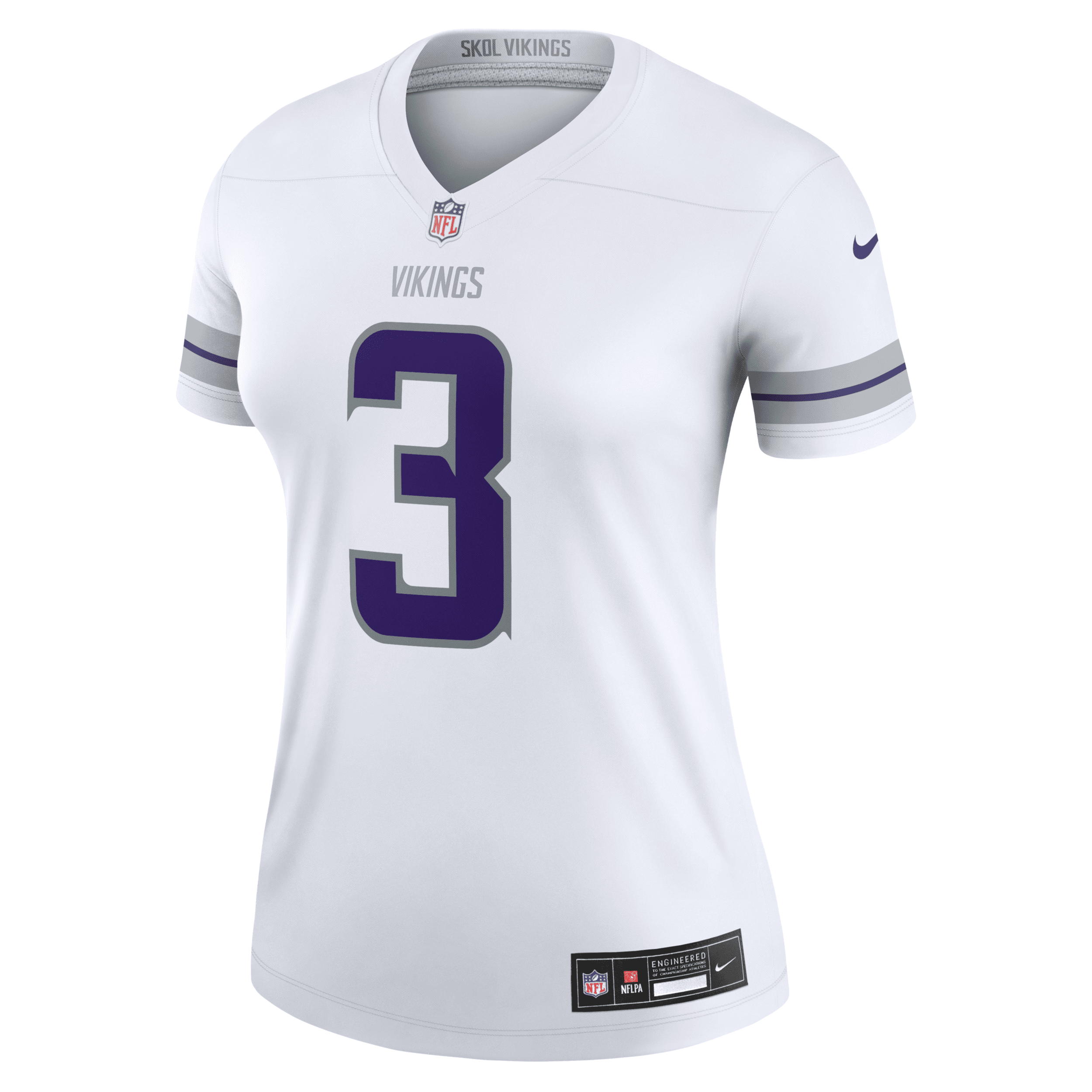 Jordan Addison Minnesota Vikings Nike Women's Dri-fit Nfl Legend Jersey In White