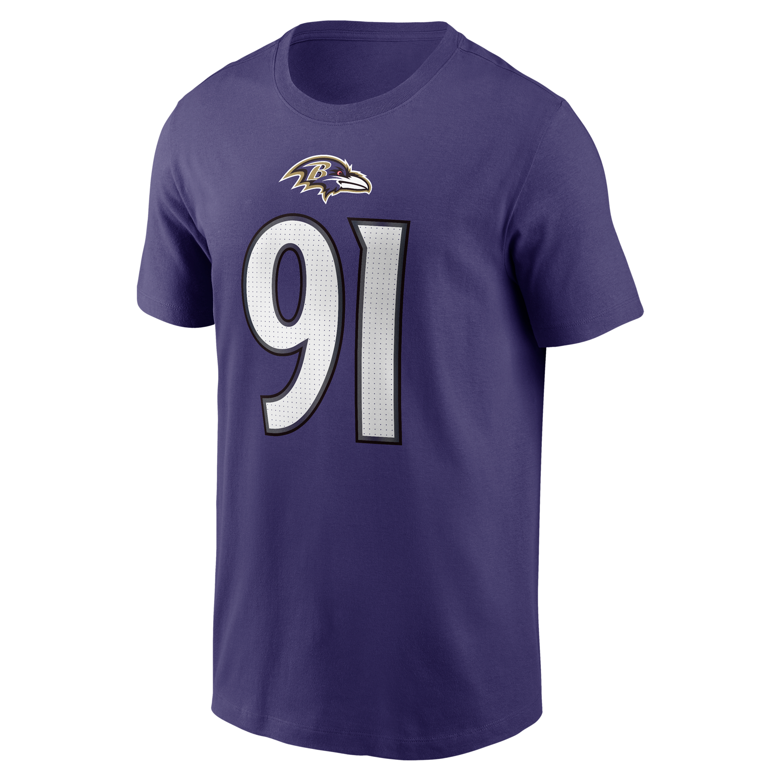 Trey Hendrickson Baltimore Ravens Nike Men's NFL T-Shirt in Purple | N19952M8GF-P2V