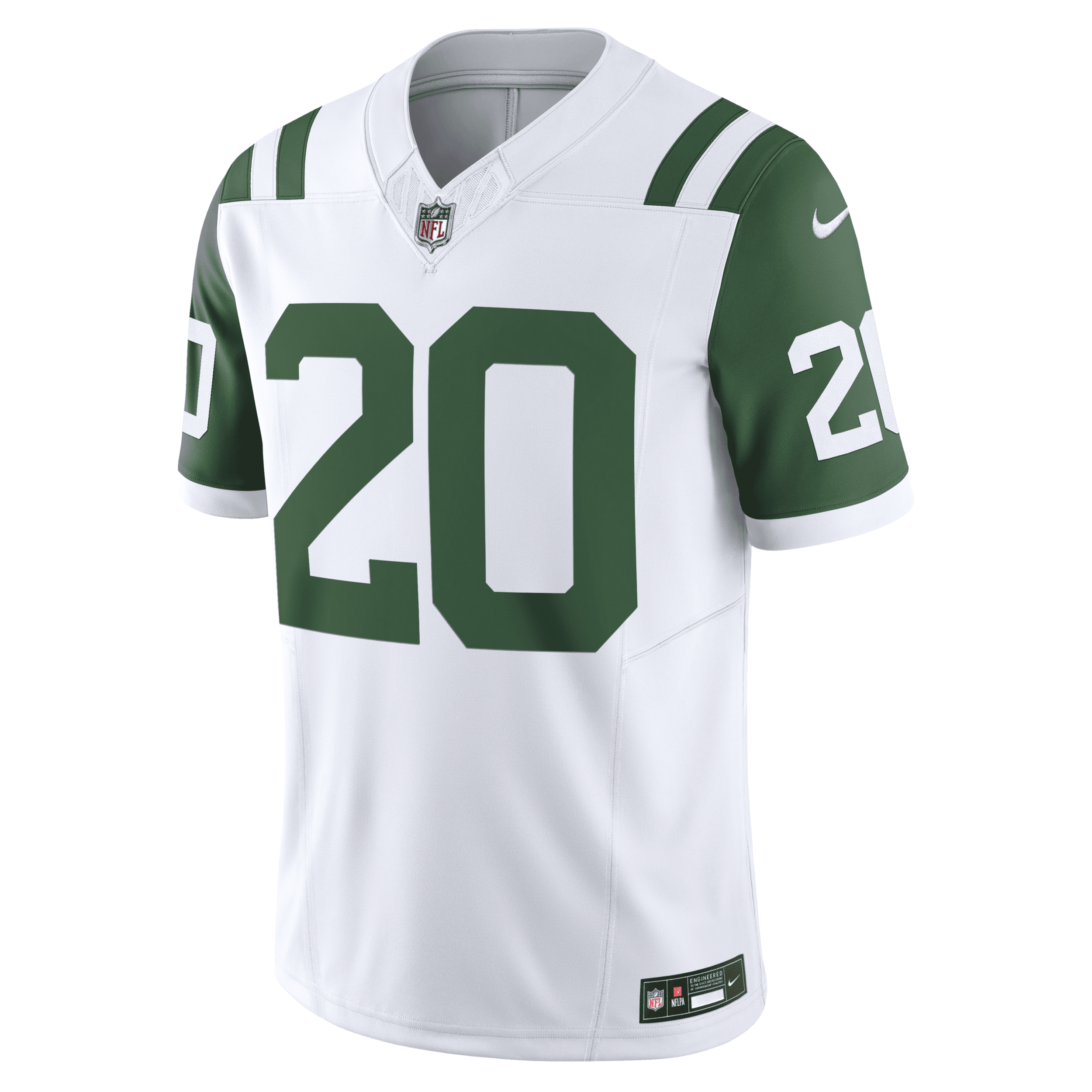 Breece Hall New York Jets Nike Men's Dri-FIT NFL Limited Football Jersey in White | 31NM0AAK72F-E85