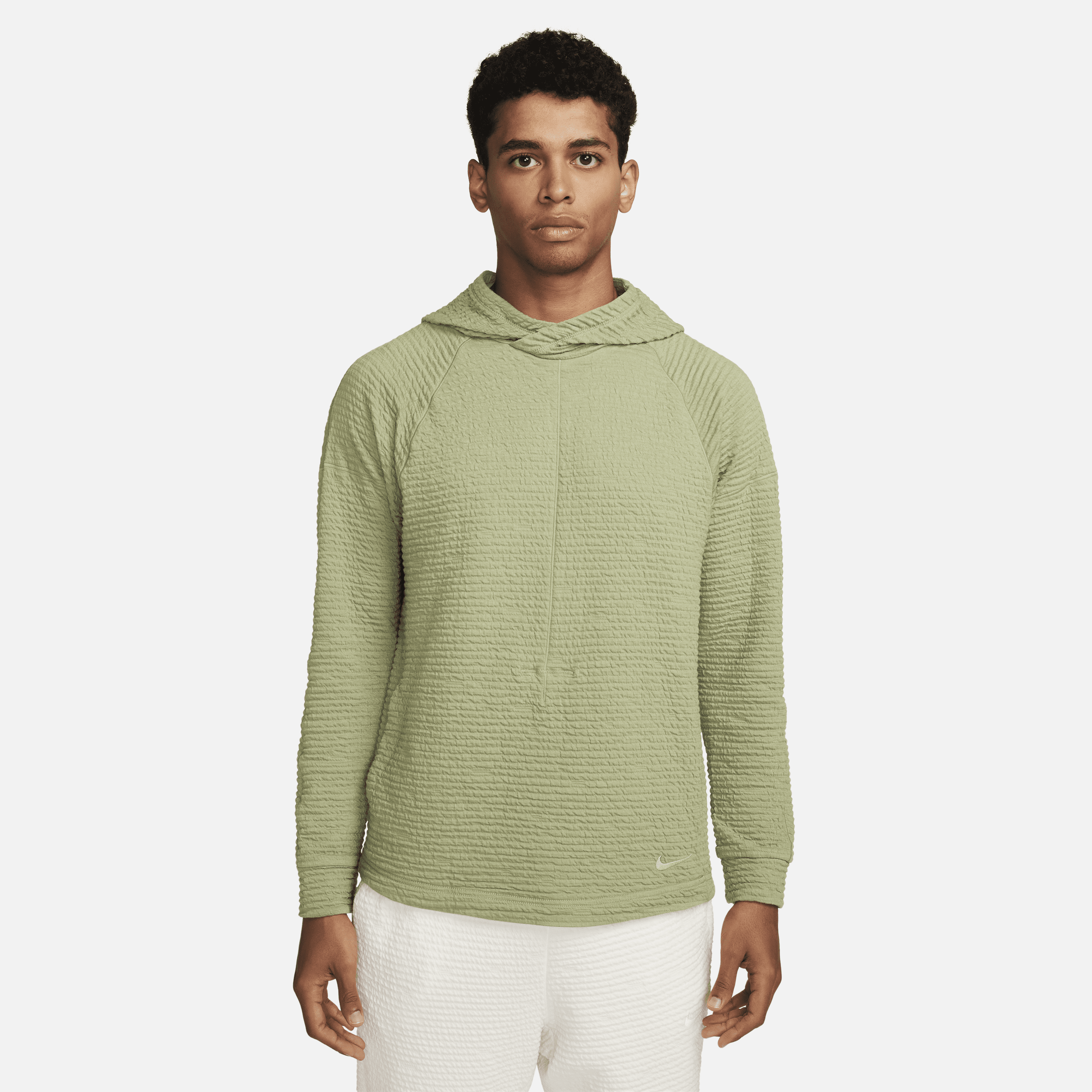 Nike Men's  Yoga Dri-fit Pullover In Green