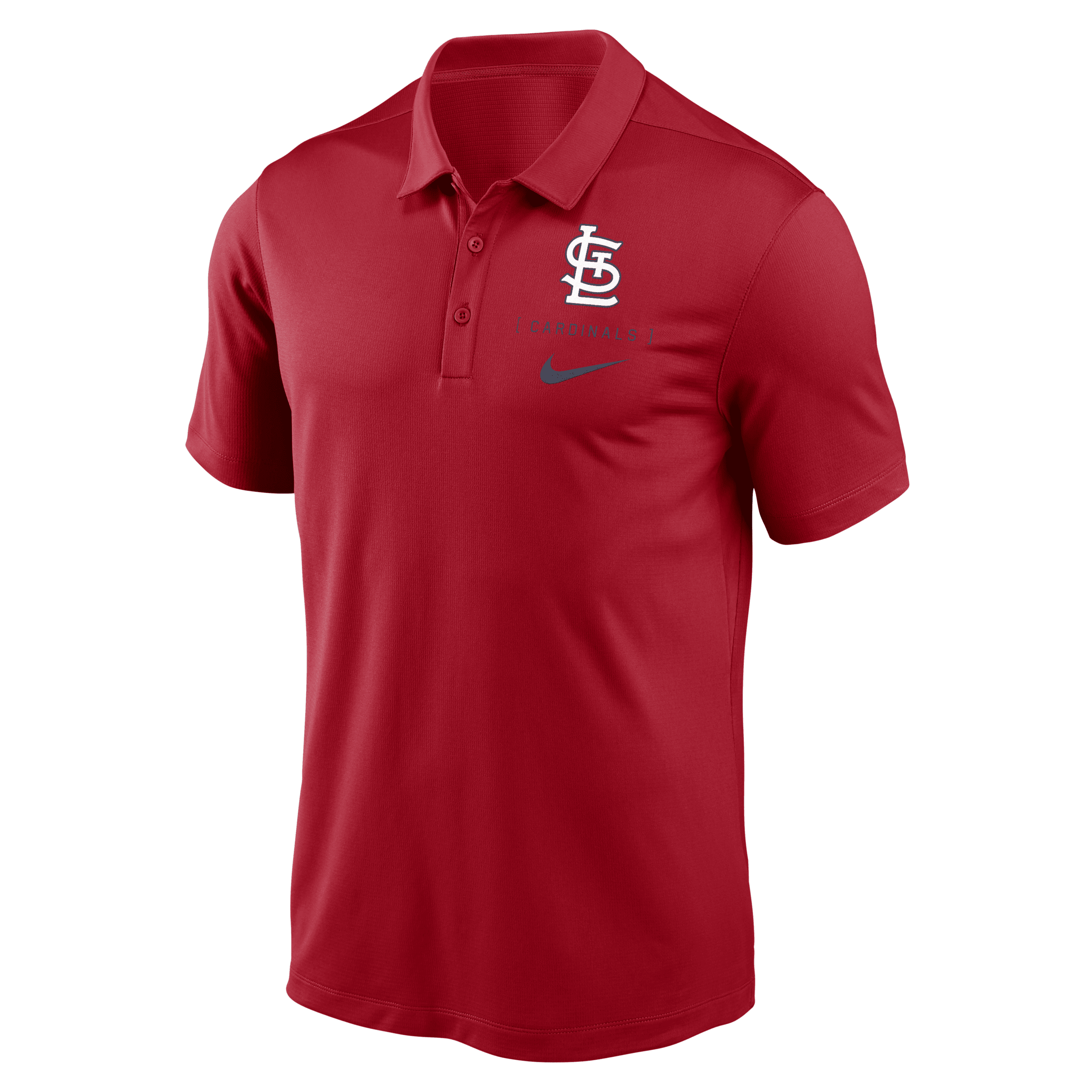 Shop Nike St. Louis Cardinals Franchise Logo  Men's Dri-fit Mlb Polo In Red