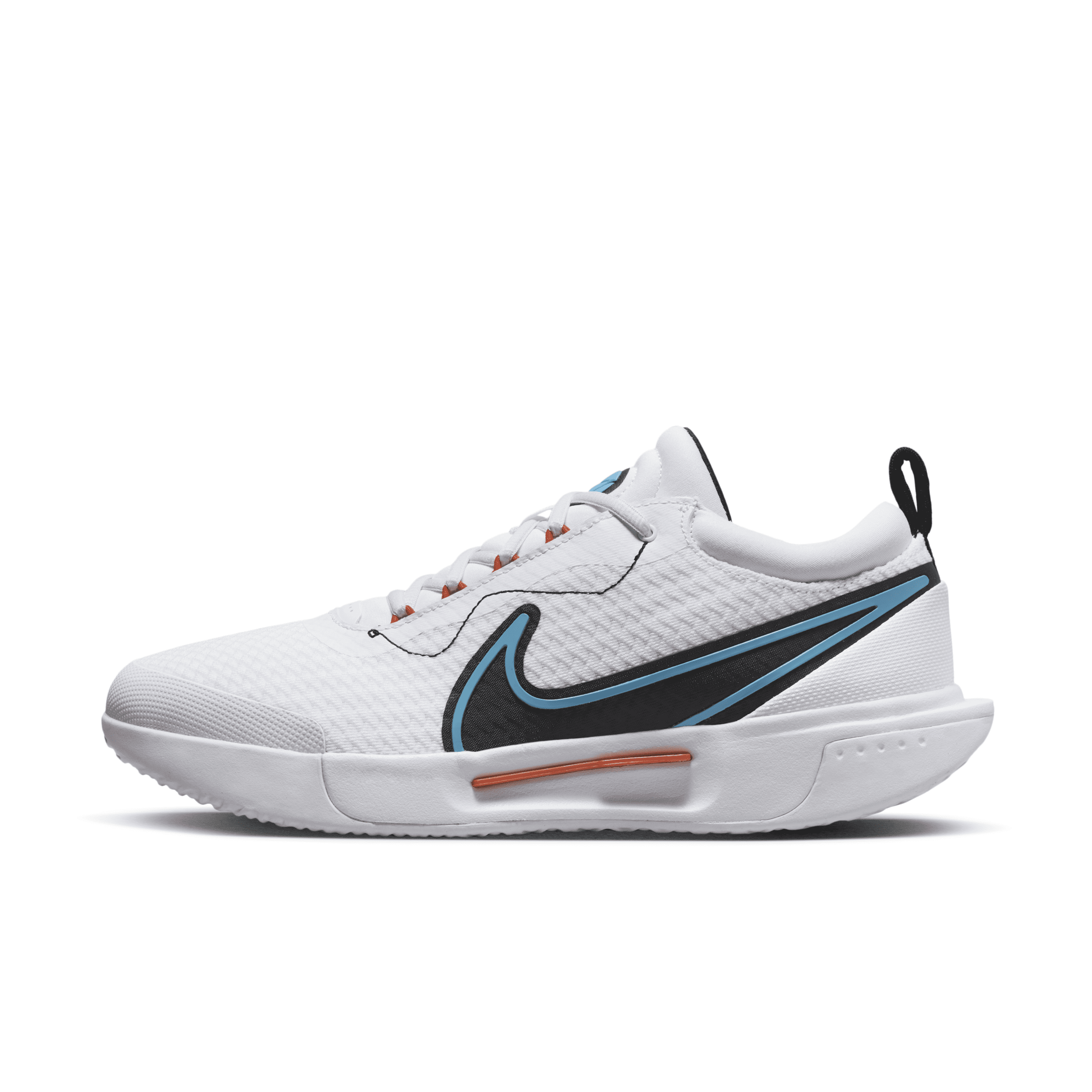Nike Men's Court Zoom Pro Hard Court Tennis Shoes In White