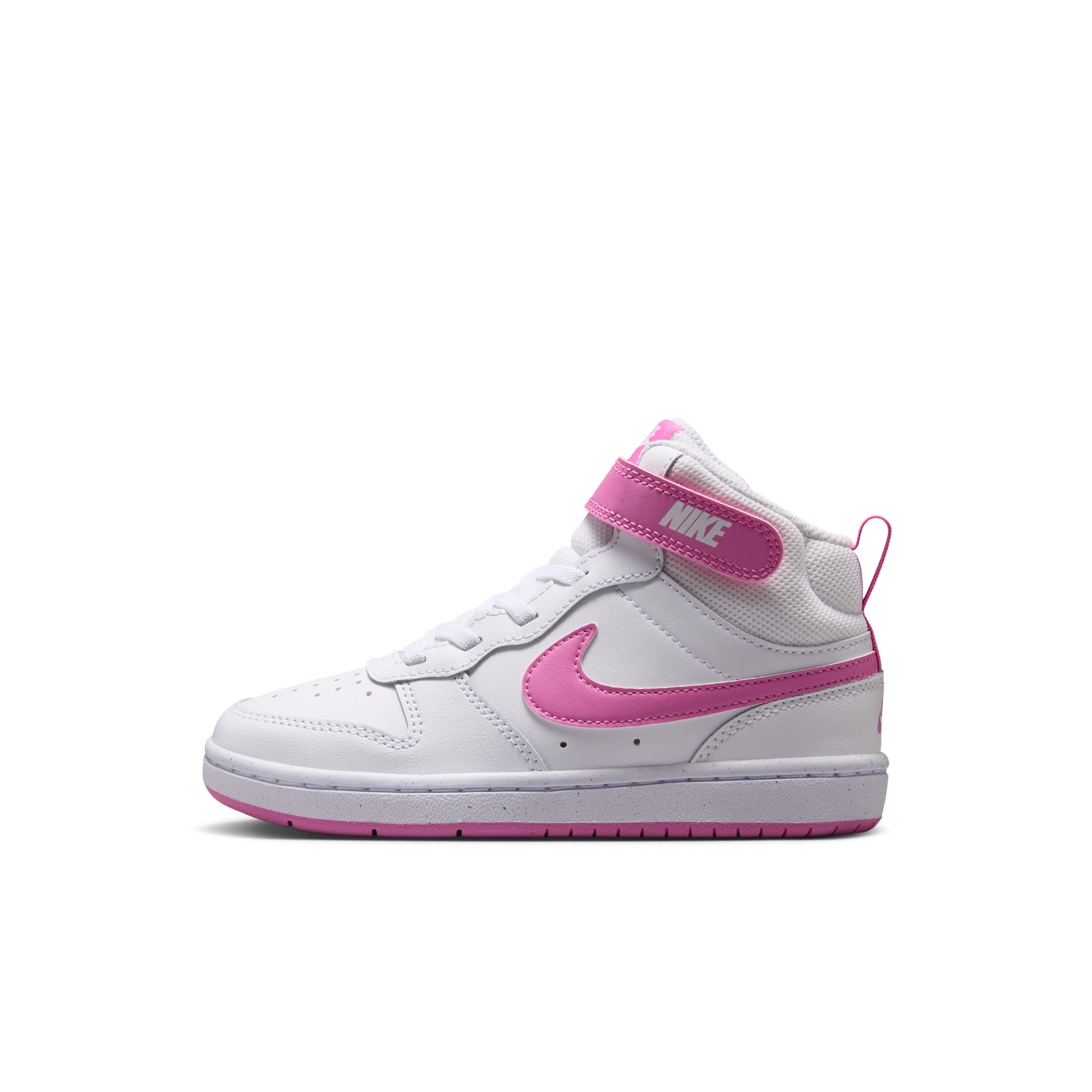 Nike Court Borough Mid 2 Little Kids' Shoes in White | CD7783-135