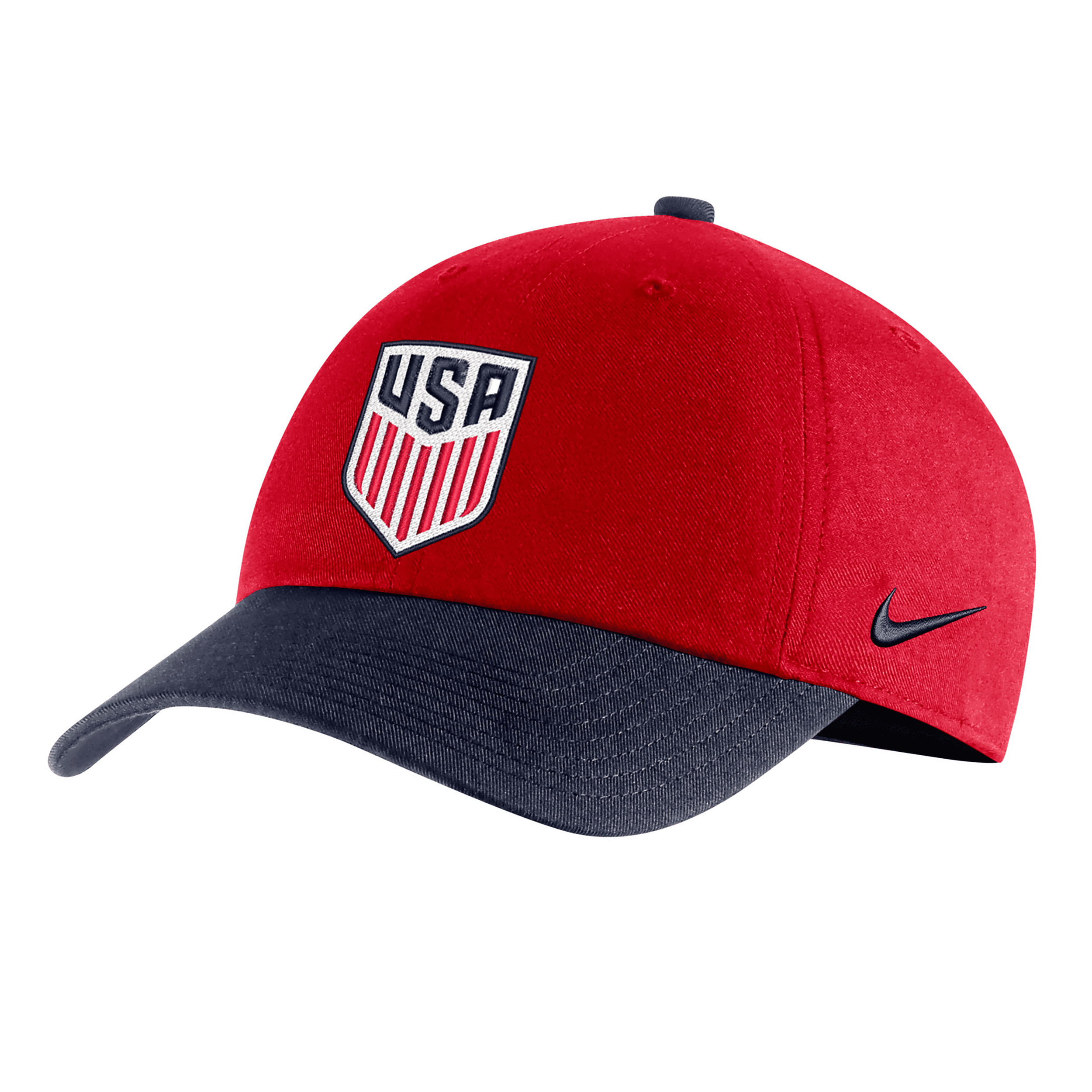 Nike Unisex Usmnt Heritage86 Adjustable Hat In Red
