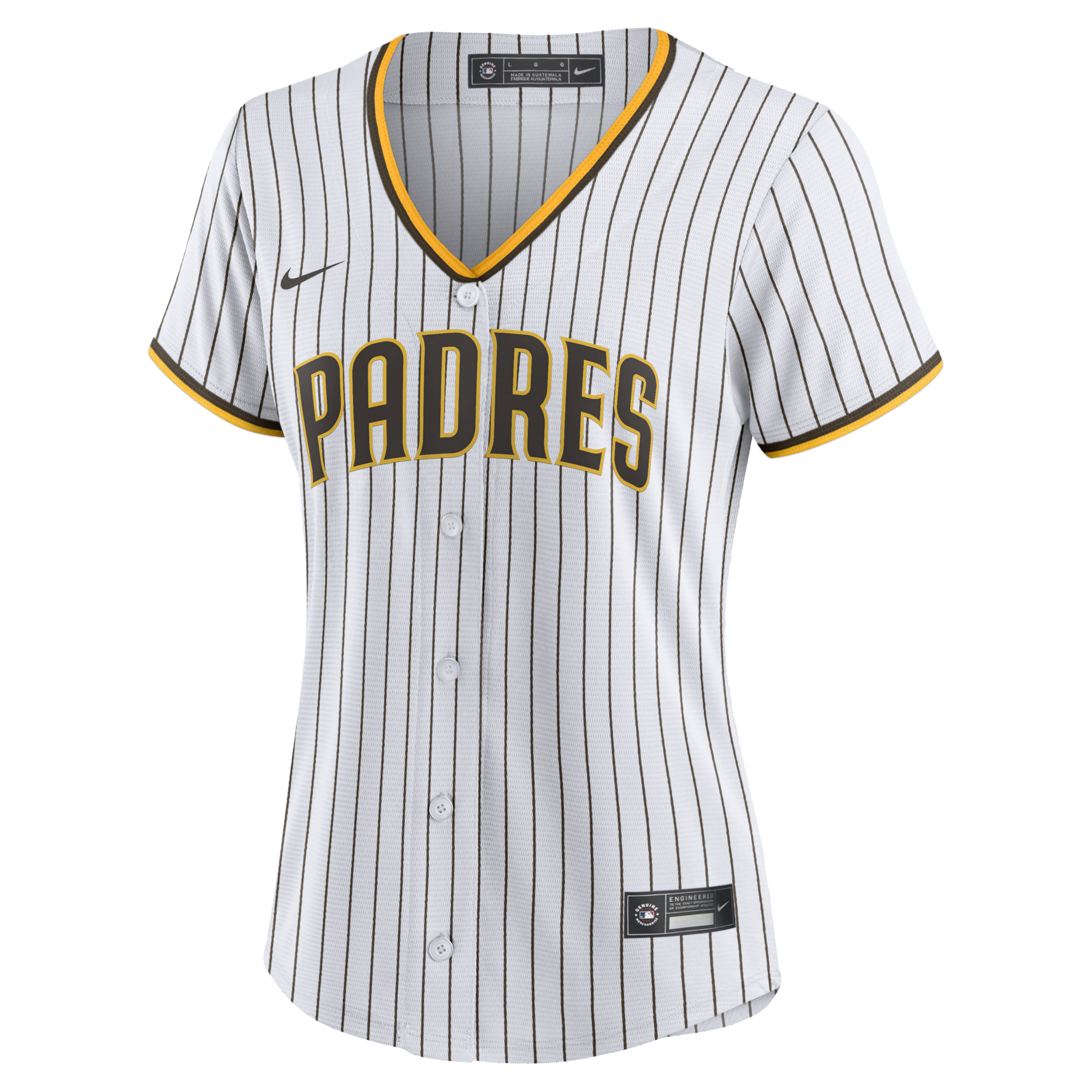 Nike Women's MLB San Diego Padres Replica Baseball Jersey in White | T773PYWHPYP-XVH