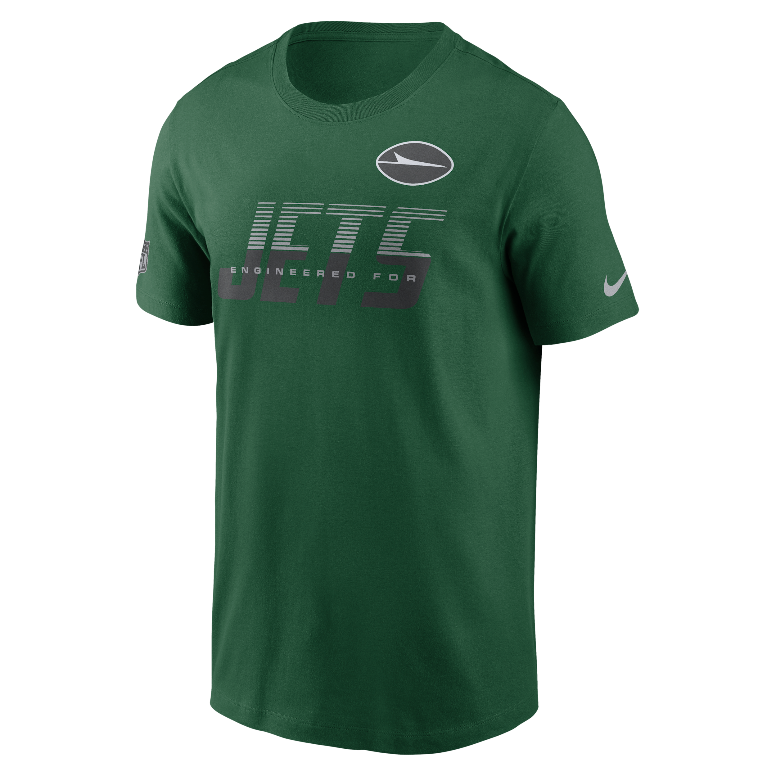 New York Jets Sideline Team Issue Nike Men's Dri-FIT NFL T-Shirt in Green | 02ET3PC72-TF9