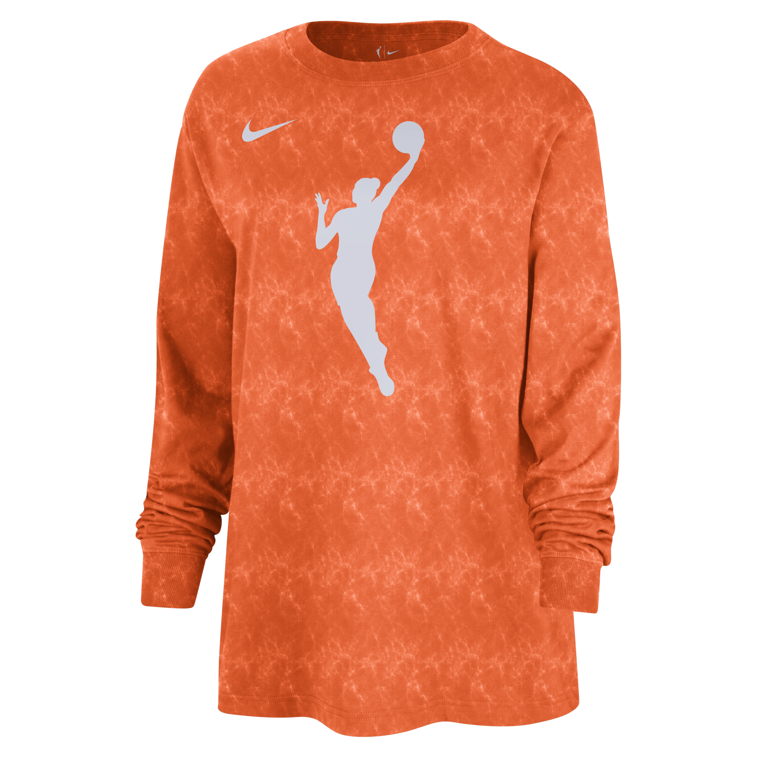 Shop Nike Team 13  Women's Wnba Long-sleeve T-shirt In Orange