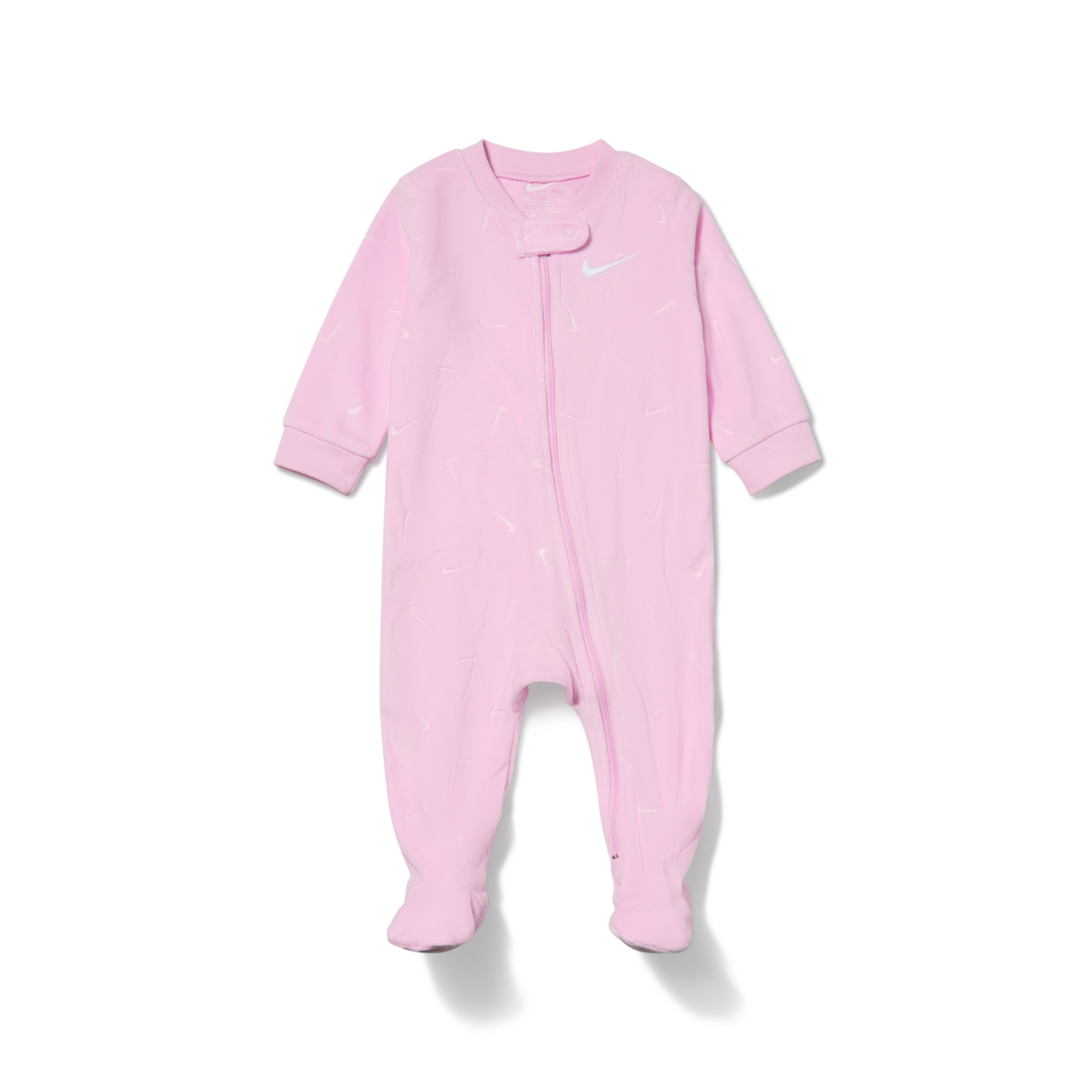 Nike Baby Boys' and Baby Girls' Essentials Footed Coverall - Pink Foam