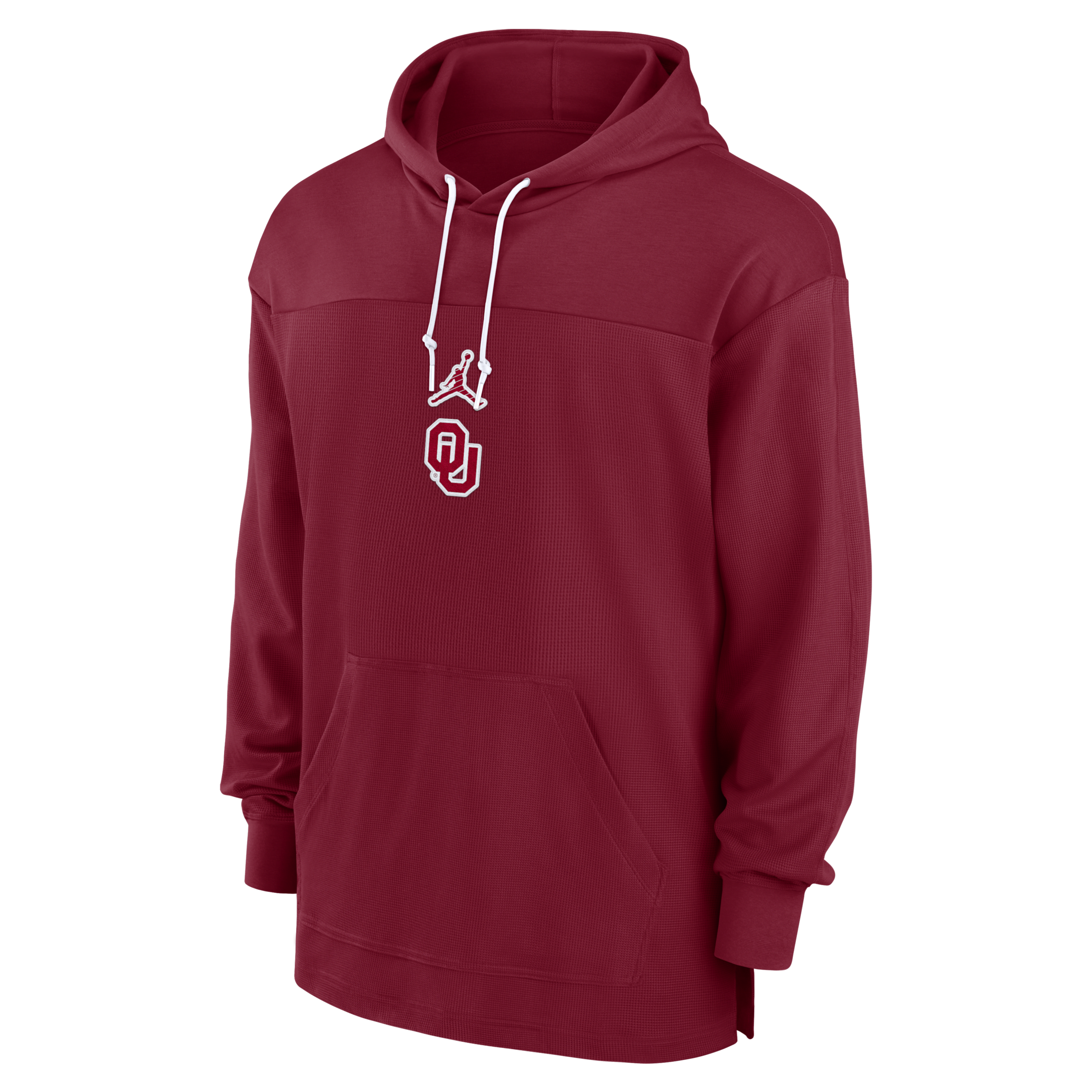 Jordan Men's Crimson Oklahoma Sooners 2024/25 Sideline Jersey Performance Pullover Hoodie In Red
