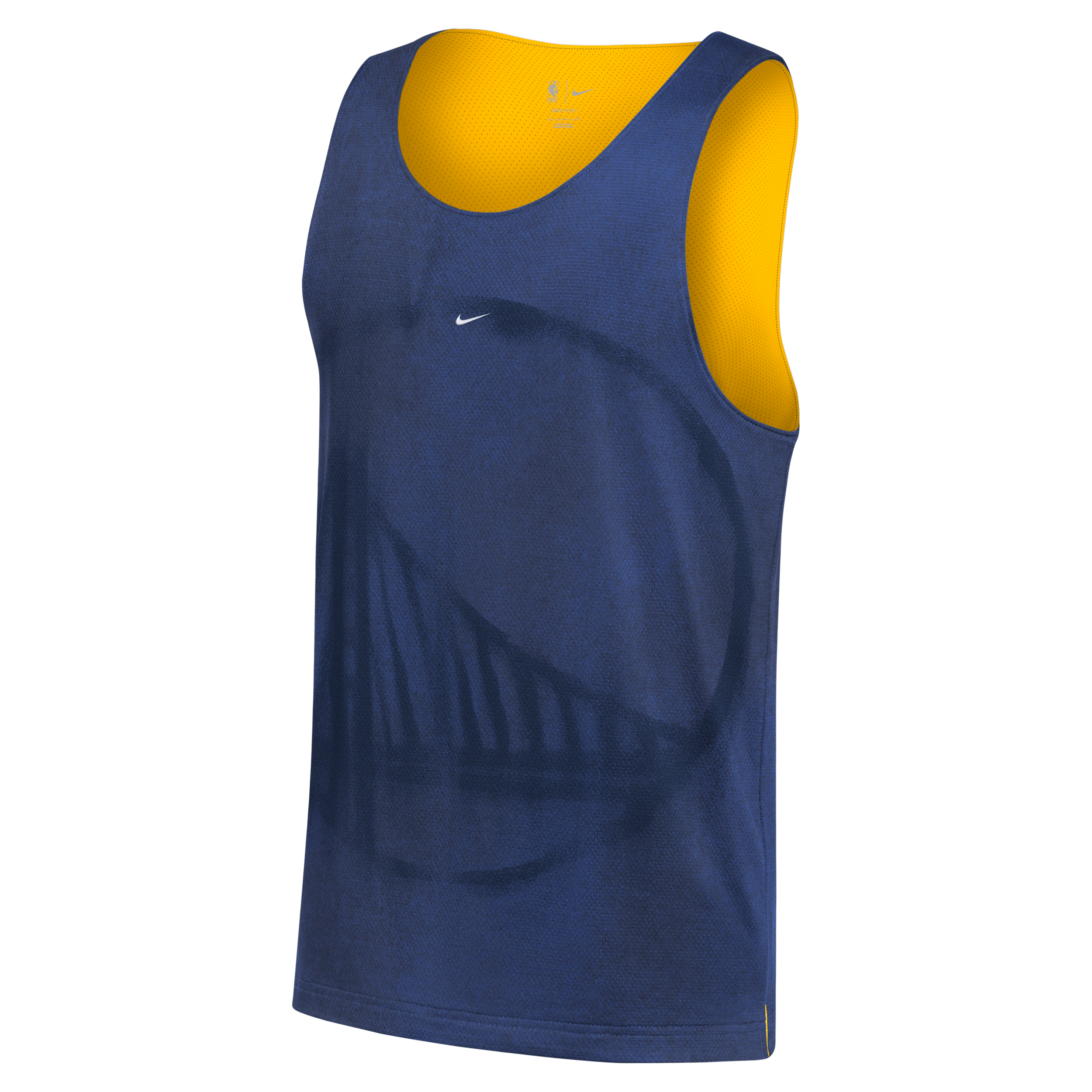 Men's Nike Royal Golden State Warriors 2026/27 Standard Issue Practice Icon Mesh Reversible Jersey