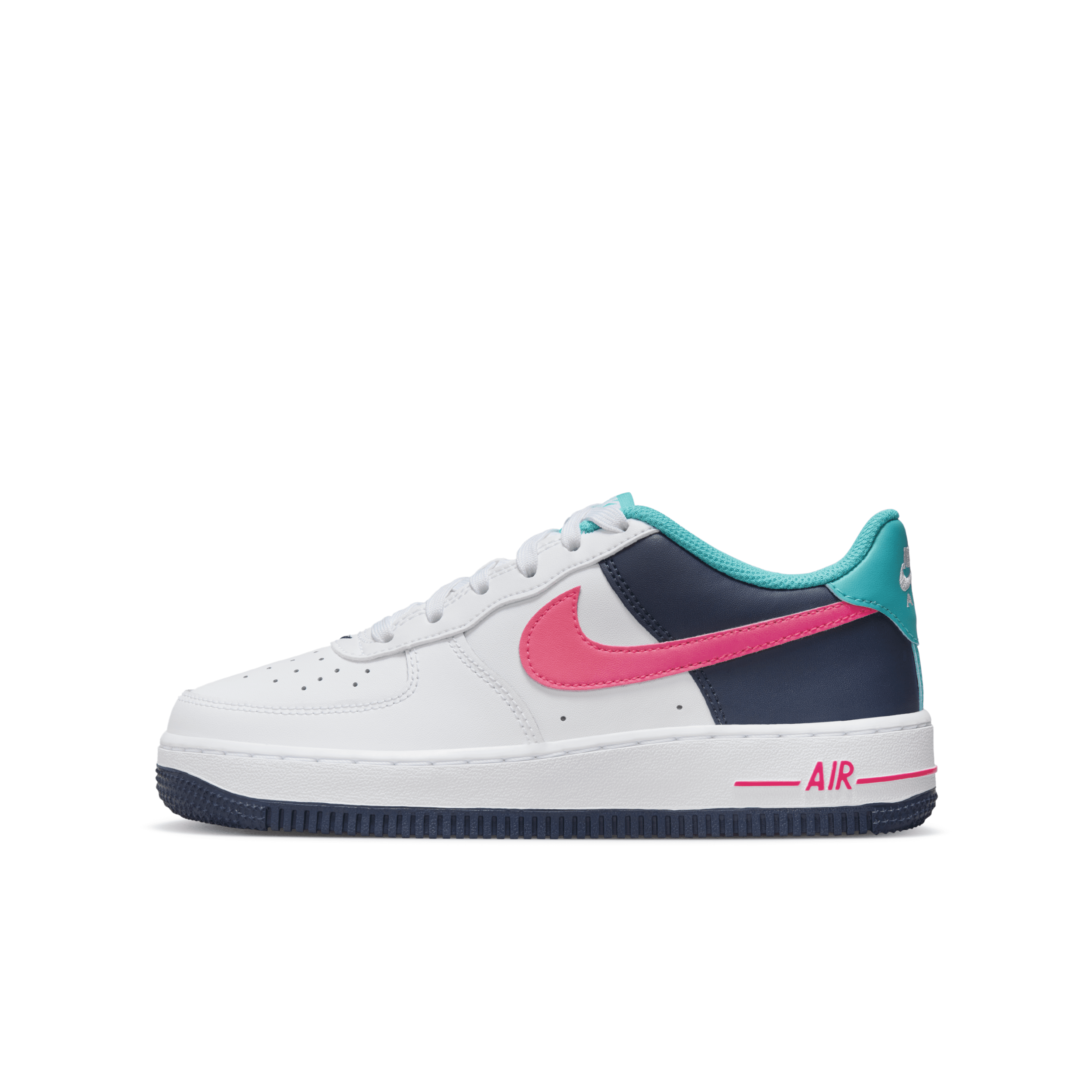 Shop Nike Air Force 1 Big Kids' Shoes In White