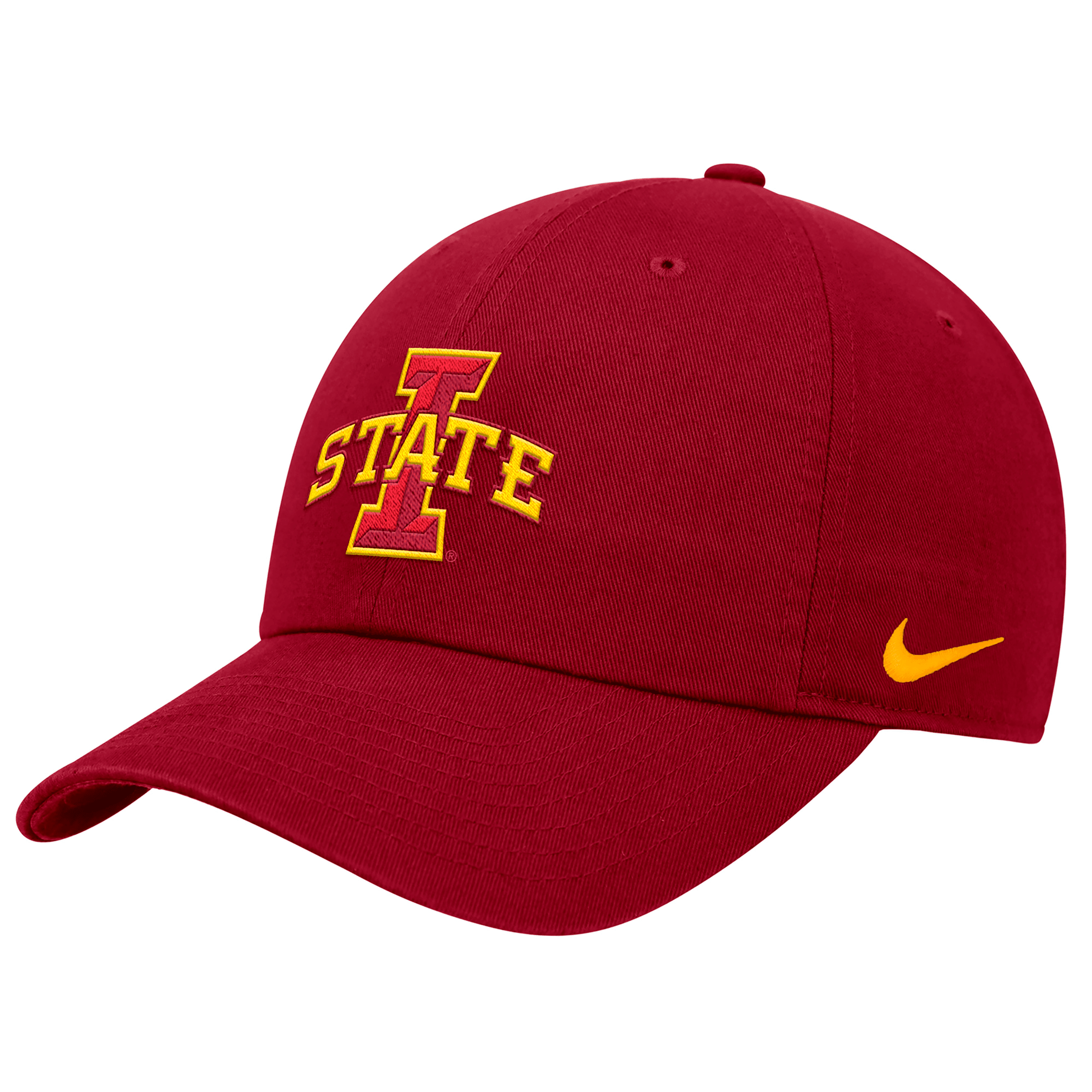 Nike Cardinal Iowa State Cyclones Sideline Legacy91 Performance Adjustable Hat In Red
