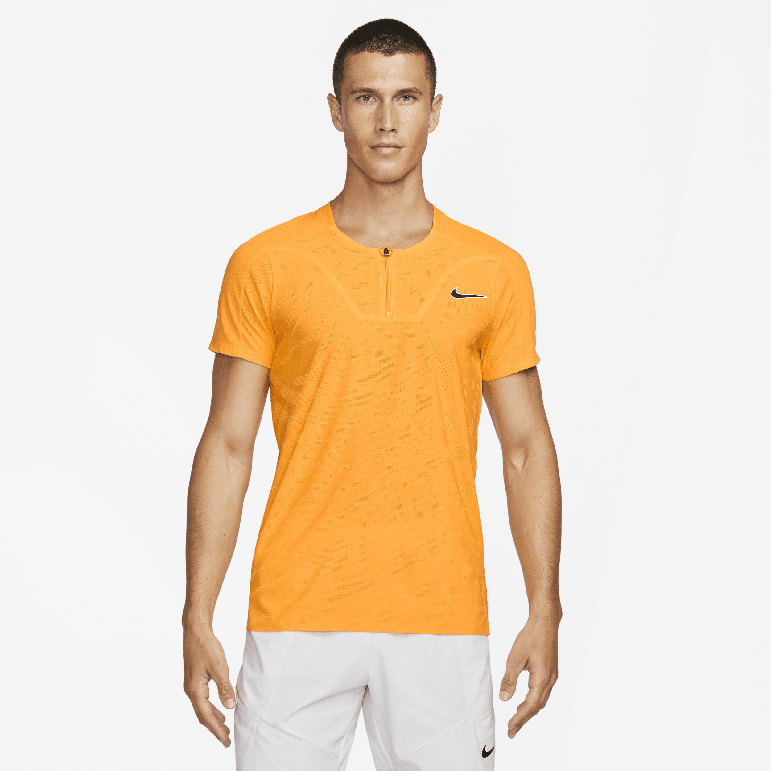 Nike Men's Court Dri-fit Adv Slam Tennis Polo In Yellow