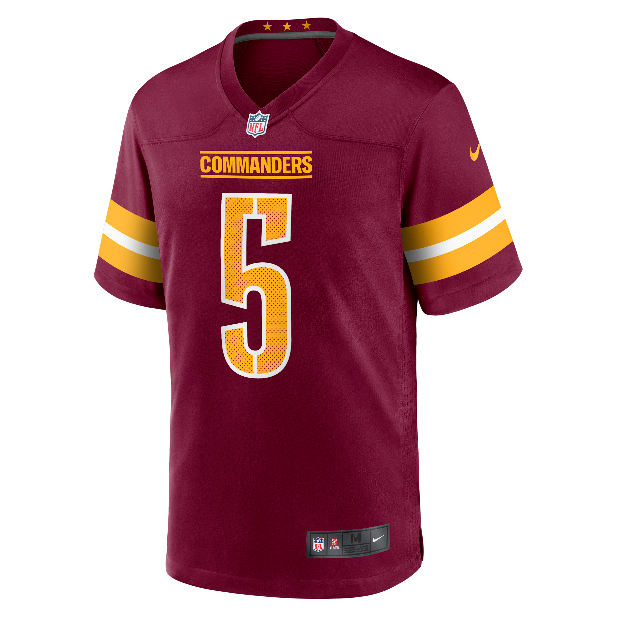 Nike Men's Jayden Daniels Washington Commanders 2024 Nfl Draft First Round Pick Player Game Jersey - Burgundy