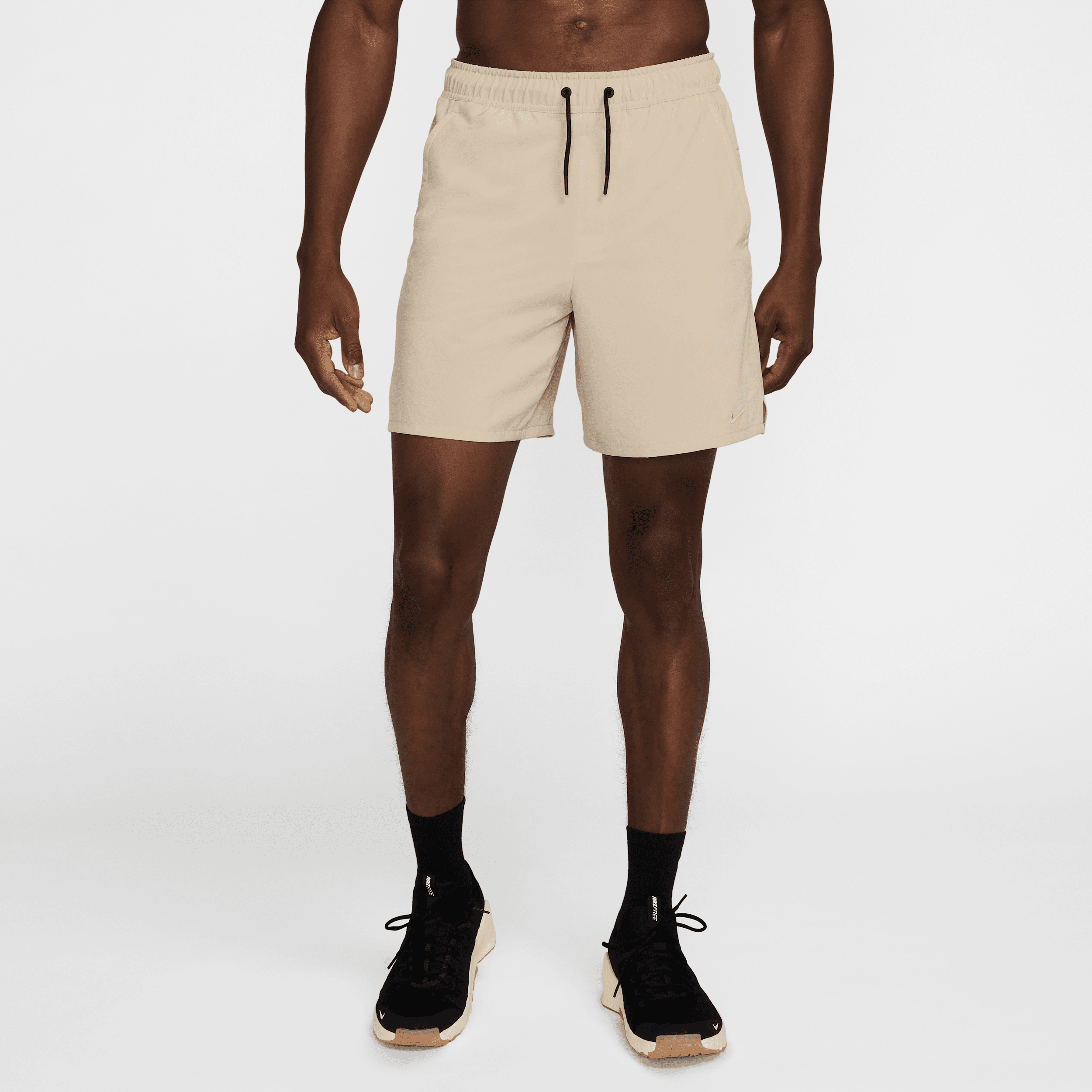Nike Men's Unlimited Dri-fit 7" Unlined Versatile Shorts In Brown