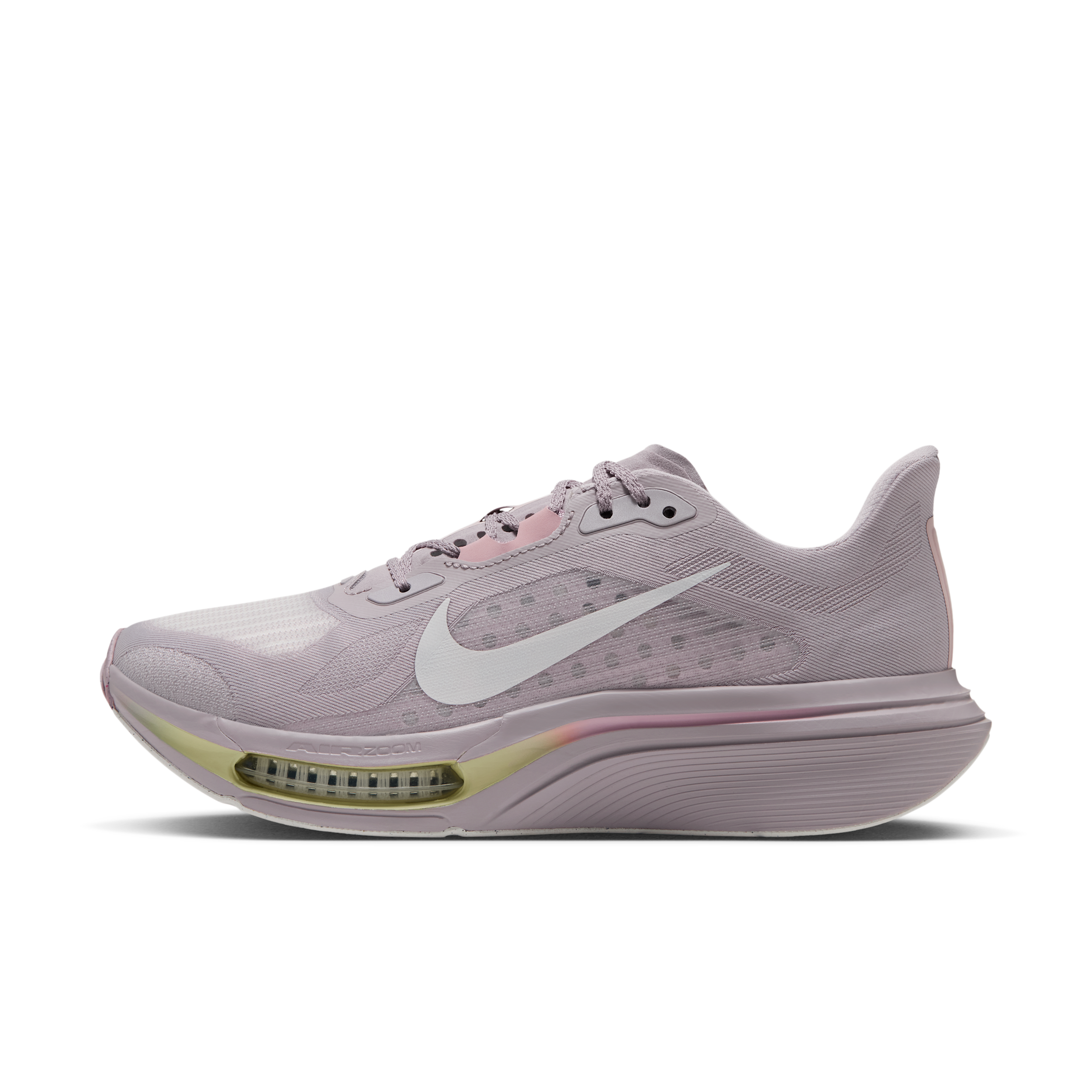 Nike Women's Pegasus Plus 2 Running Shoes, Size 10, Silver Lilac/Sail-Particle Rose-Fennel