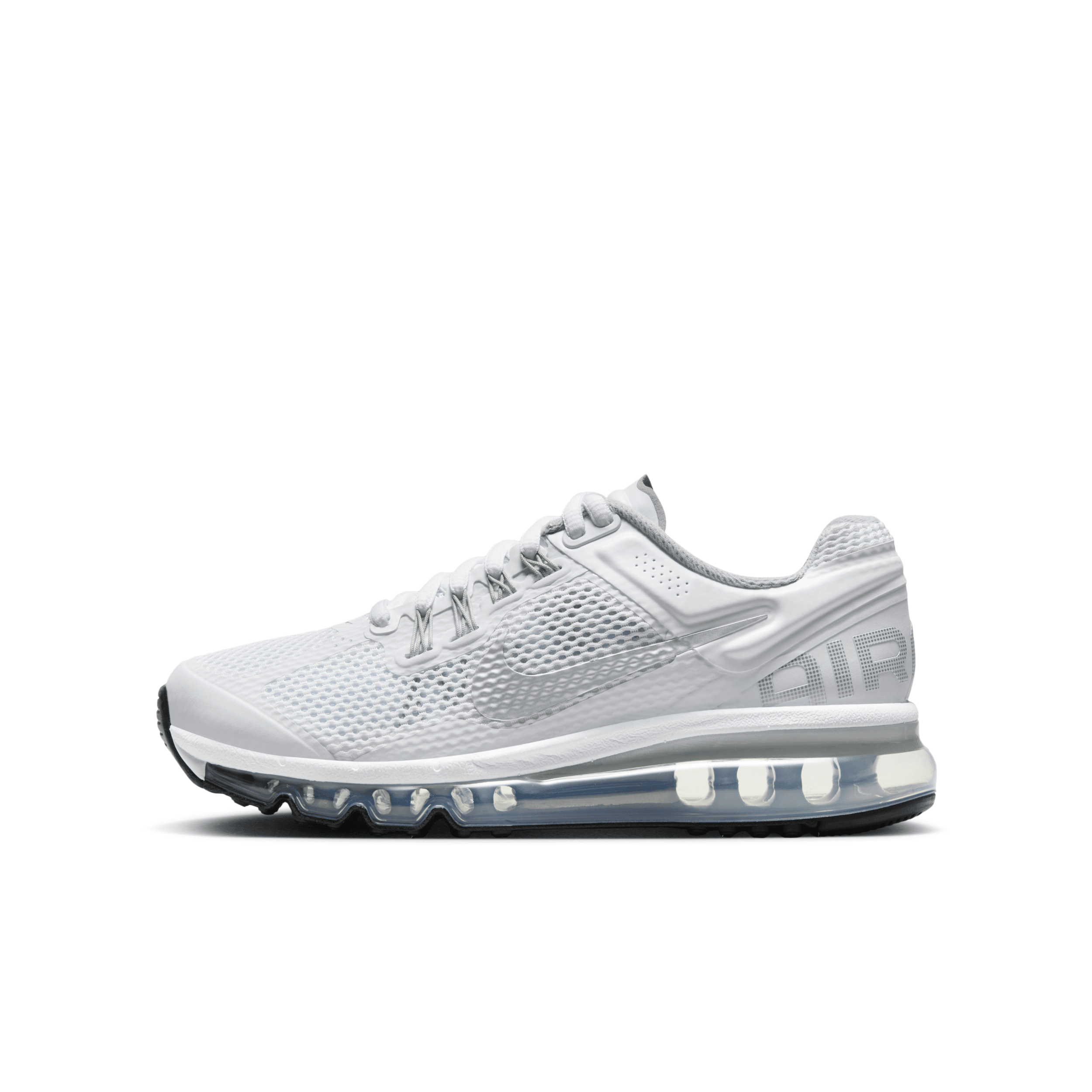 Nike Babies' Air Max 2013 Big Kids' Shoes In White