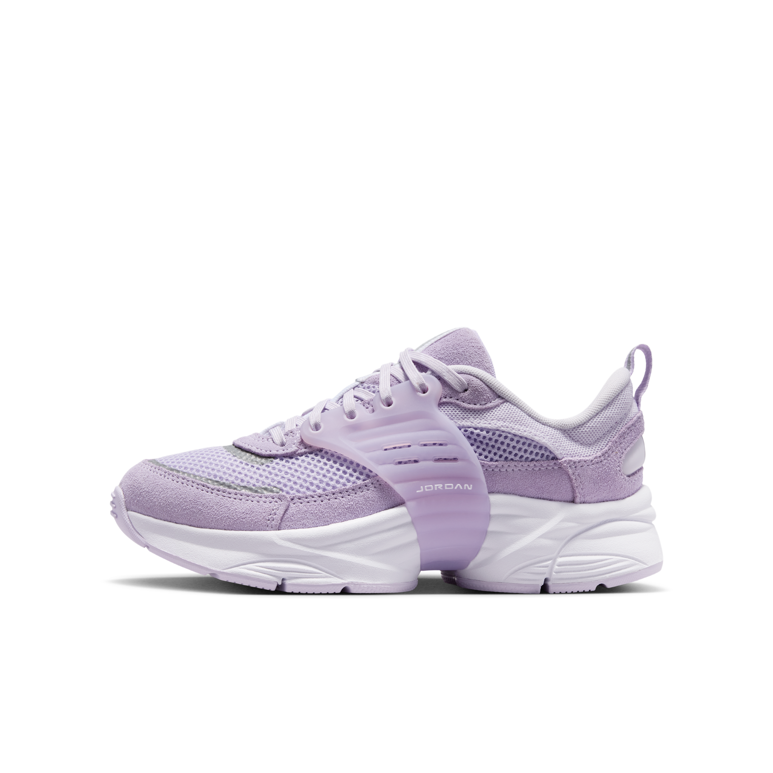 Jordan Trunner O/S - Boys' Grade School Shoes Purple/White Size 04.0