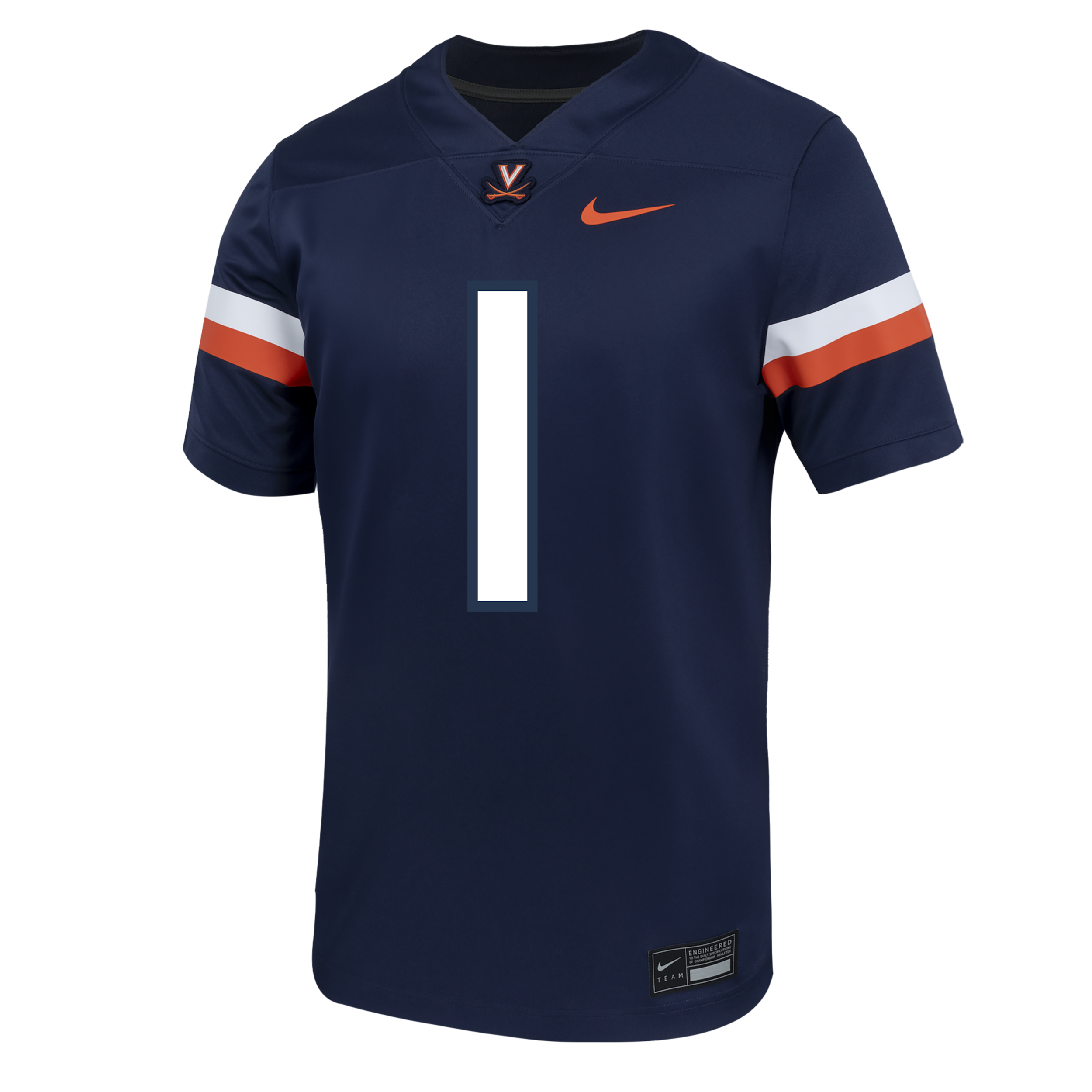 Virginia Nike Men's College Football Replica Jersey in Blue | P31811U372-NVY