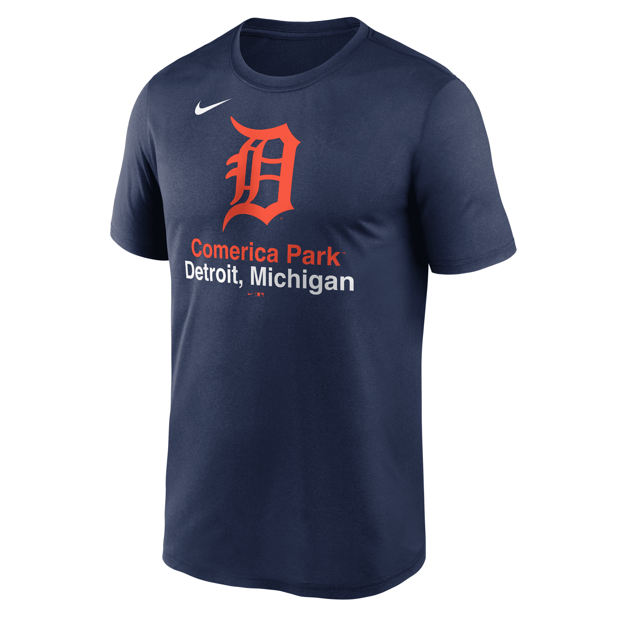 Nike Navy Detroit Tigers Stadium Legend Performance T-shirt