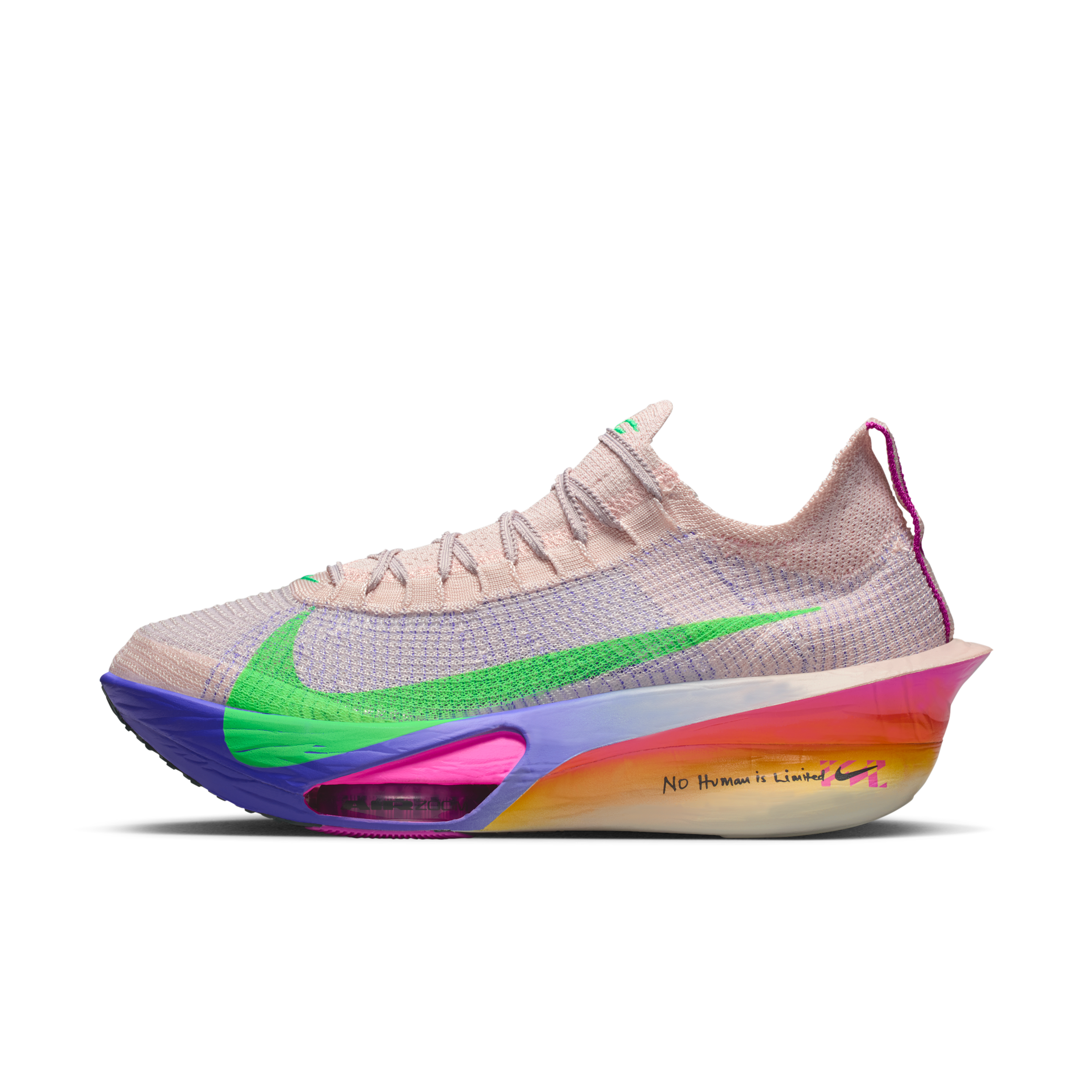Nike Men's Alphafly 3 "Eliud Kipchoge" Road Racing Shoes in Pink | HJ7041-600