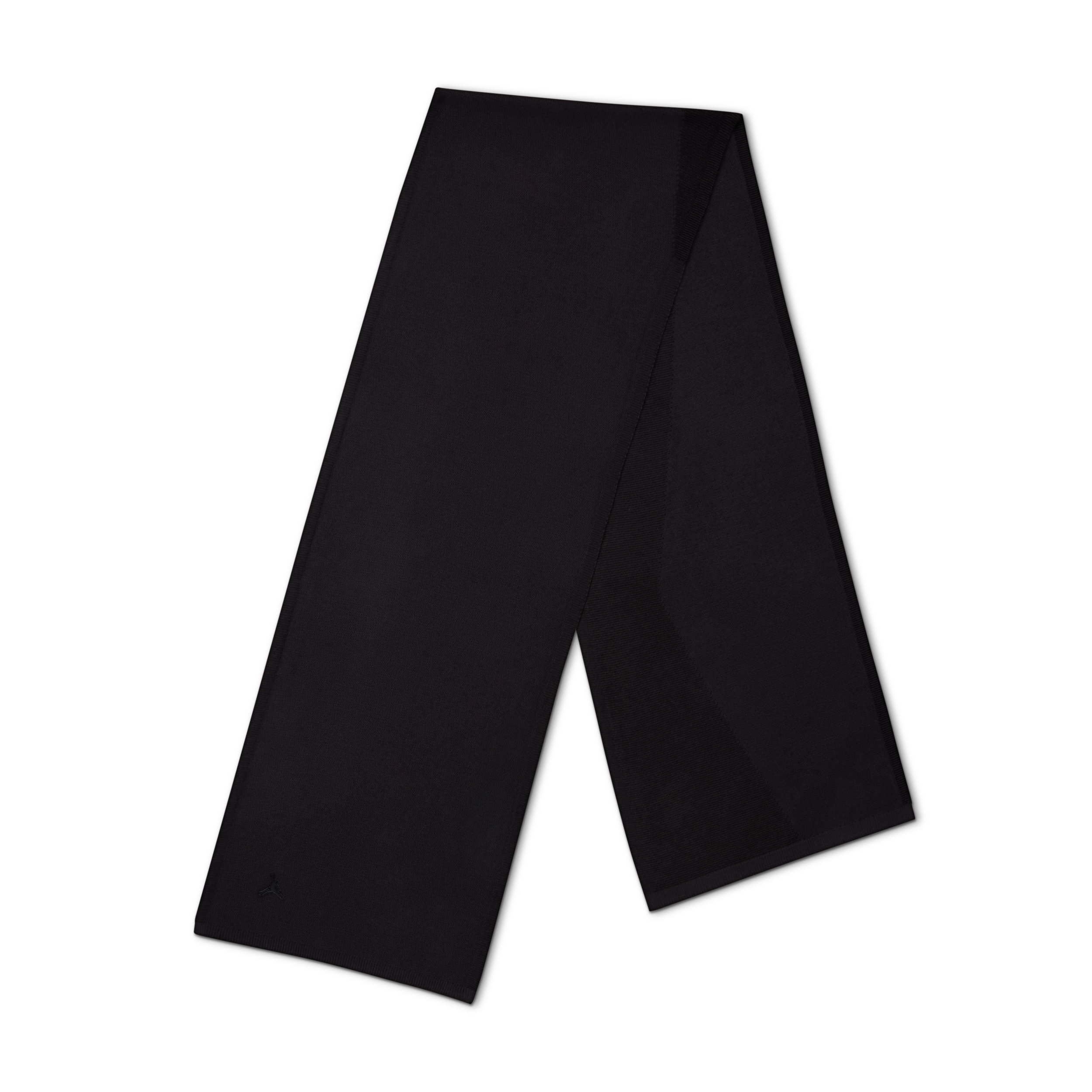 Jordan Airy Knit Scarf In Black