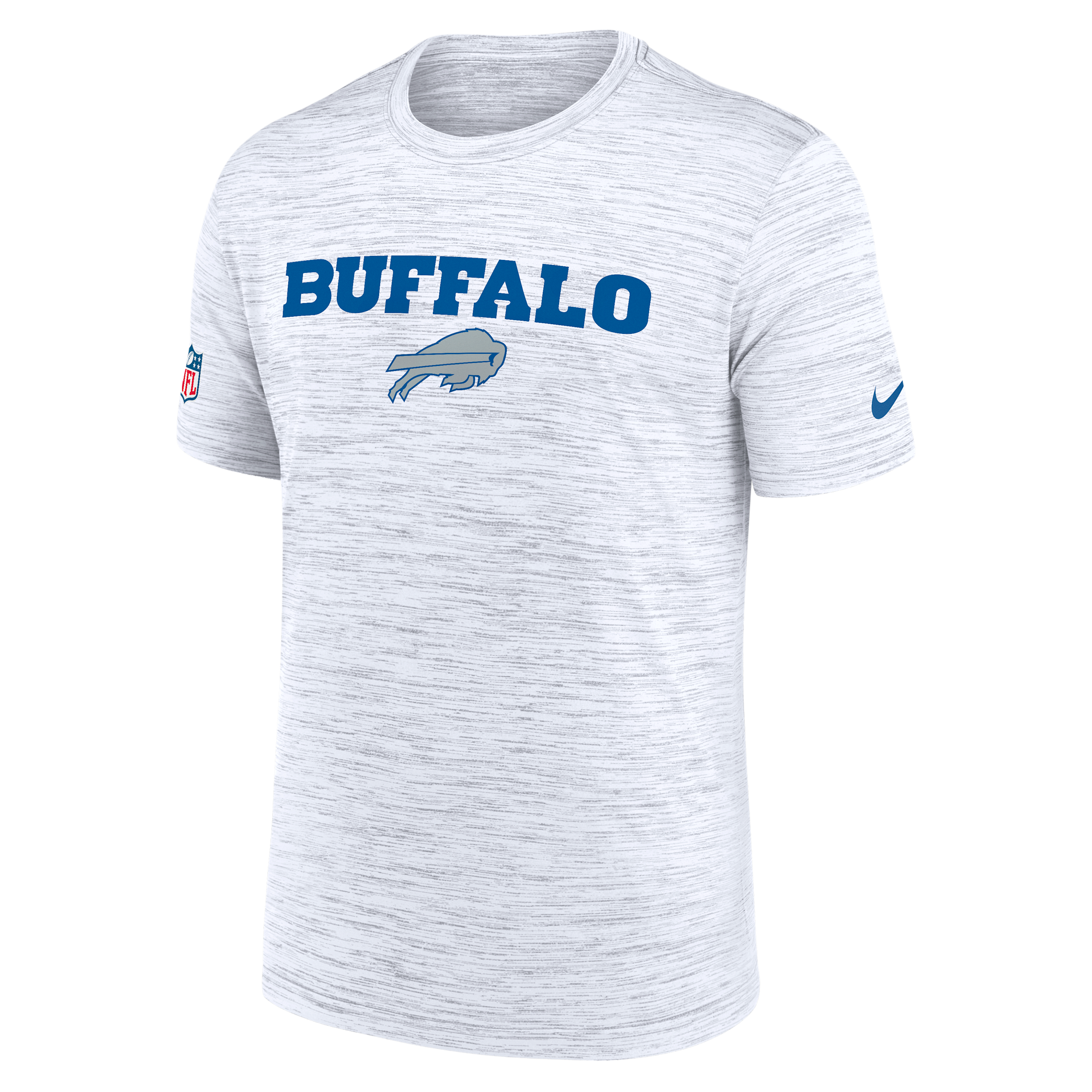 Nike Buffalo Bills Rivalries Collection Sideline Velocity  Men's Dri-fit Nfl T-shirt In White